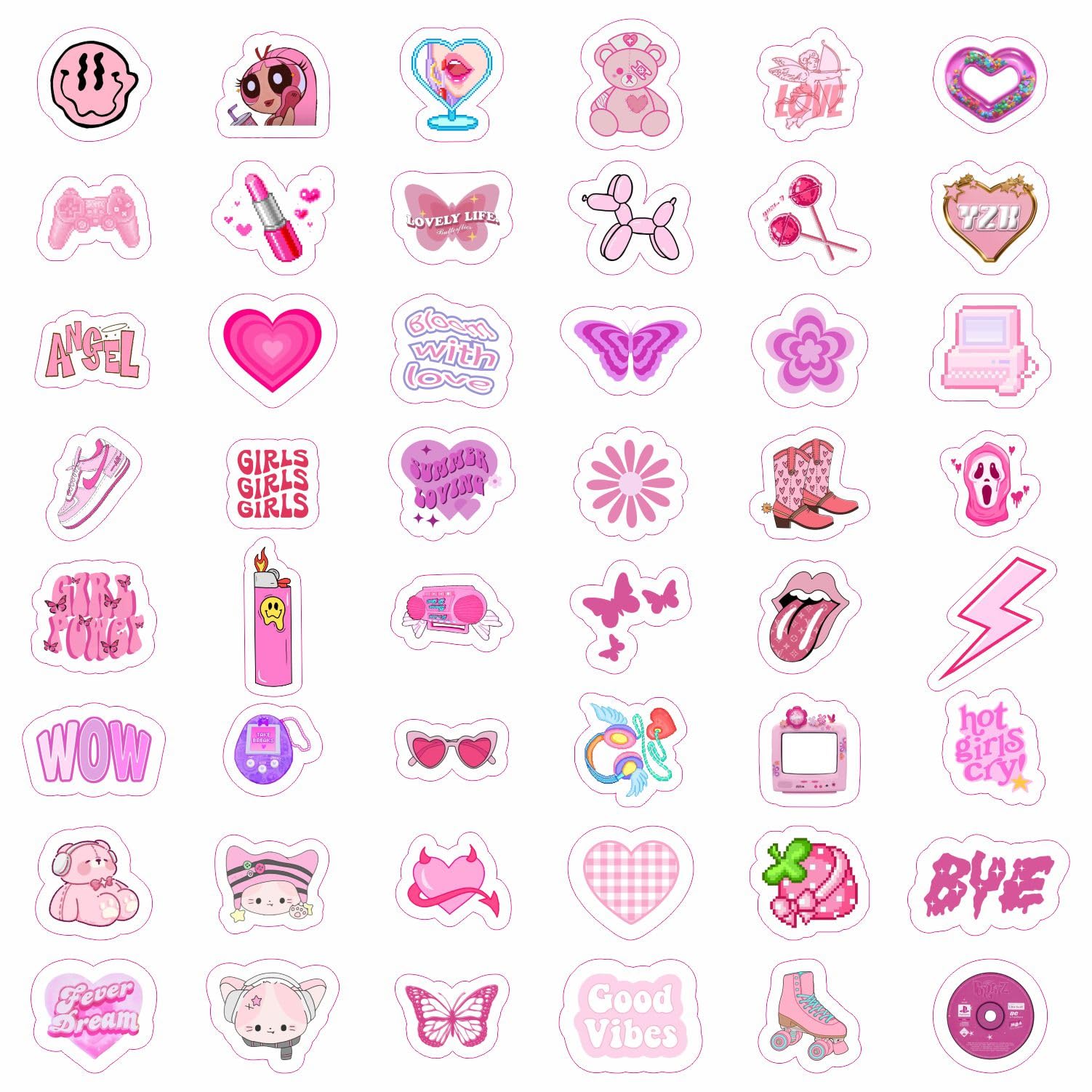 100Pcs Hot Dog Stickers For Laptop   Hot Dog Party Decorations, Hot Dog Party Favors, Hot Dog Birthday Party Decorations, Suppli