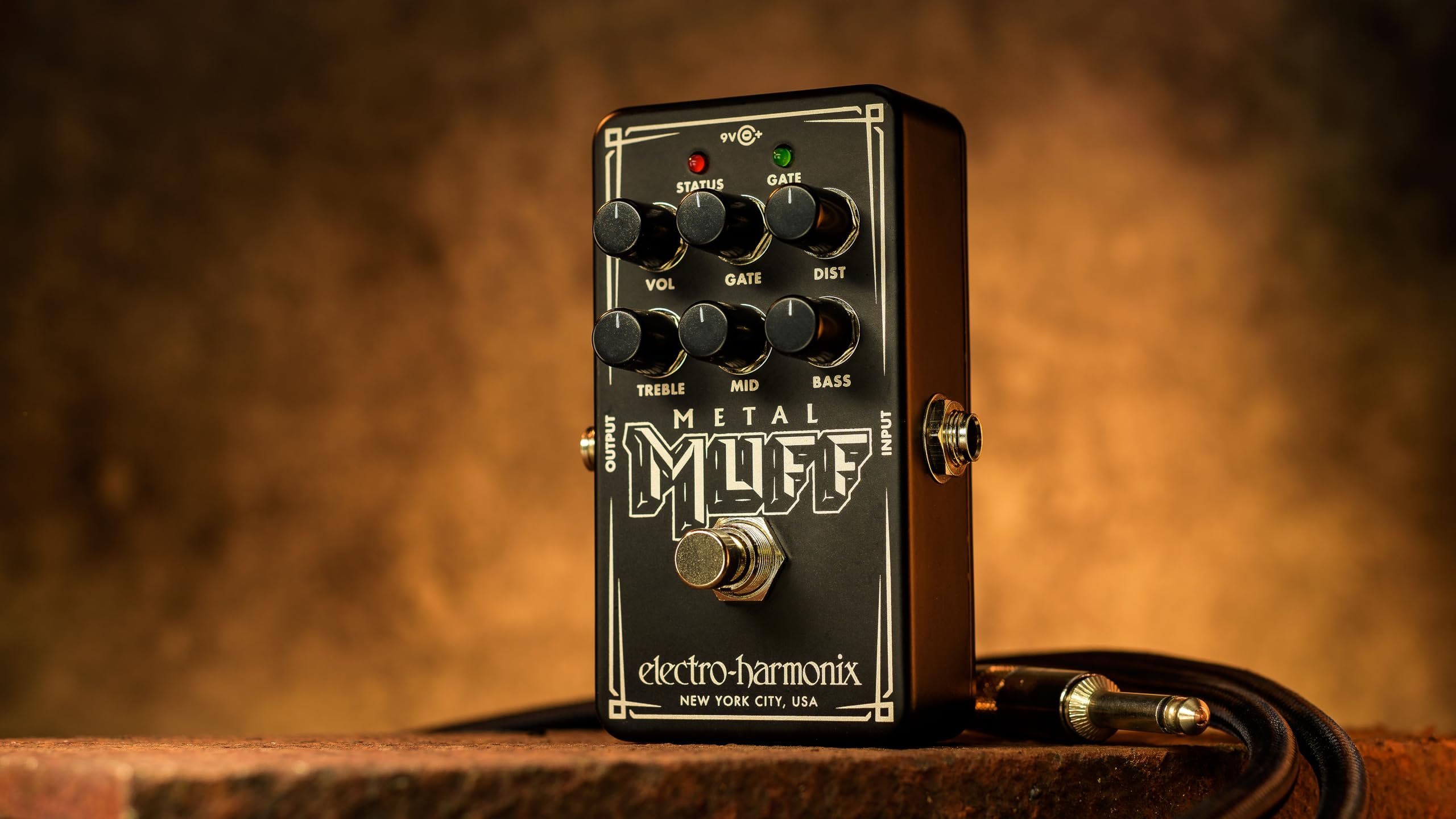 Electro Harmonix Nano Metal Muff, Black, Nano Metal Muff   Electric Guitar Distortion With Noise Gate Pedal