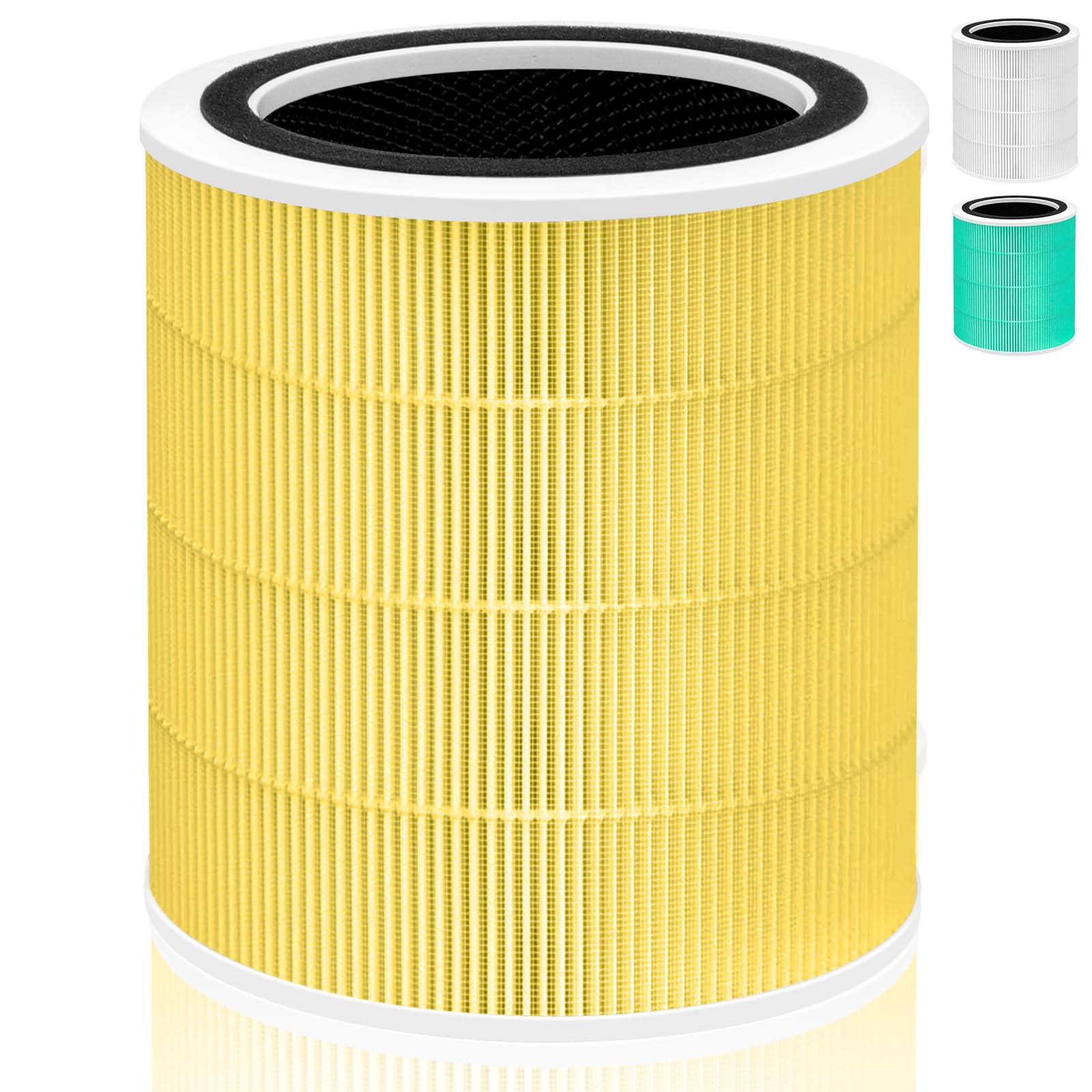 Core 400S Pet Allergy Replacement Filter For Levoit Core 400S And Core400S P/Core 400S Rf Air Purifier,3 In 1 True H13 Hepa Acti