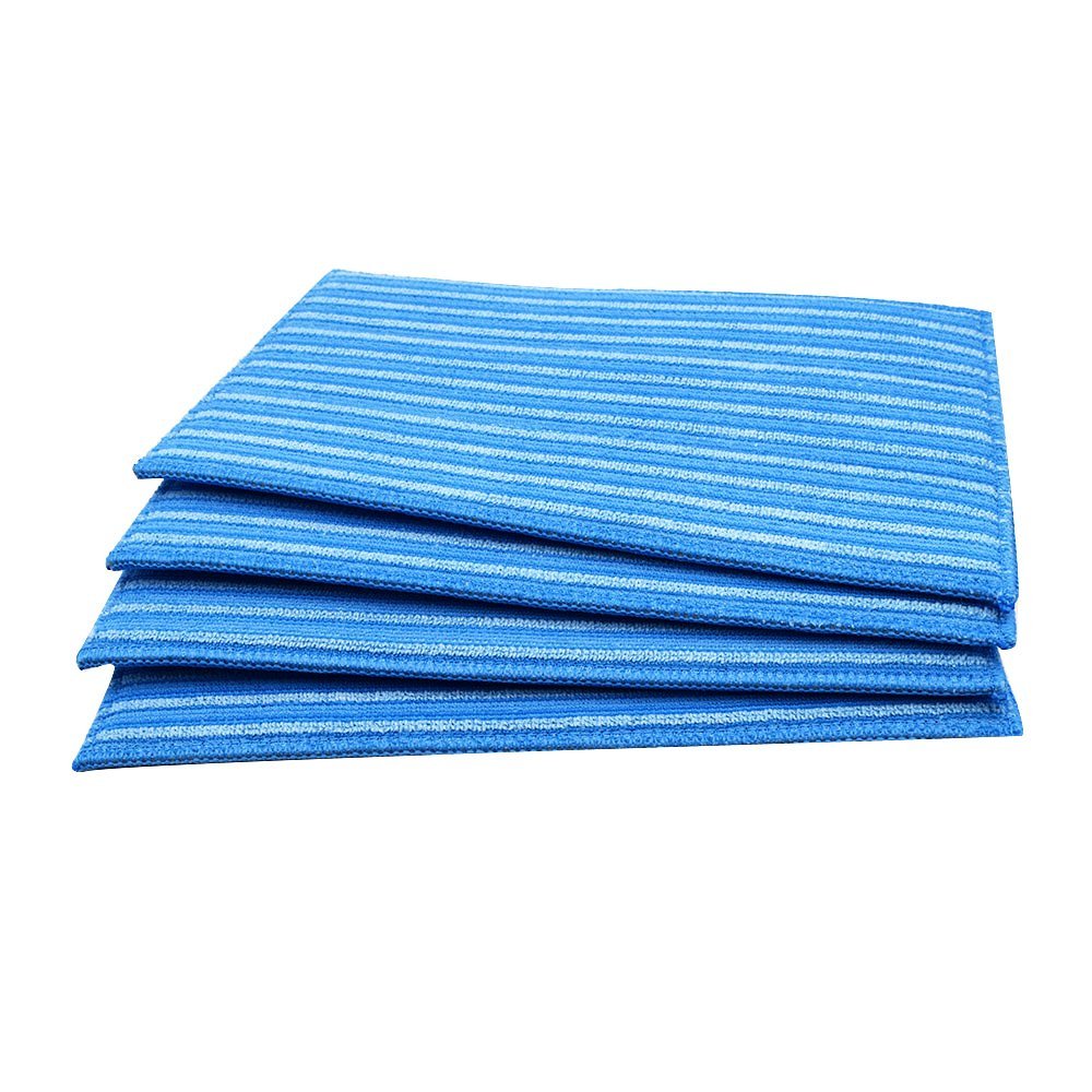 Haan Rmf 4X Ultra Clean Pads, Ultra Microfiber Steam Cleaning Pads For All Fs, Si And Ms Series Steamers; 4 Pack