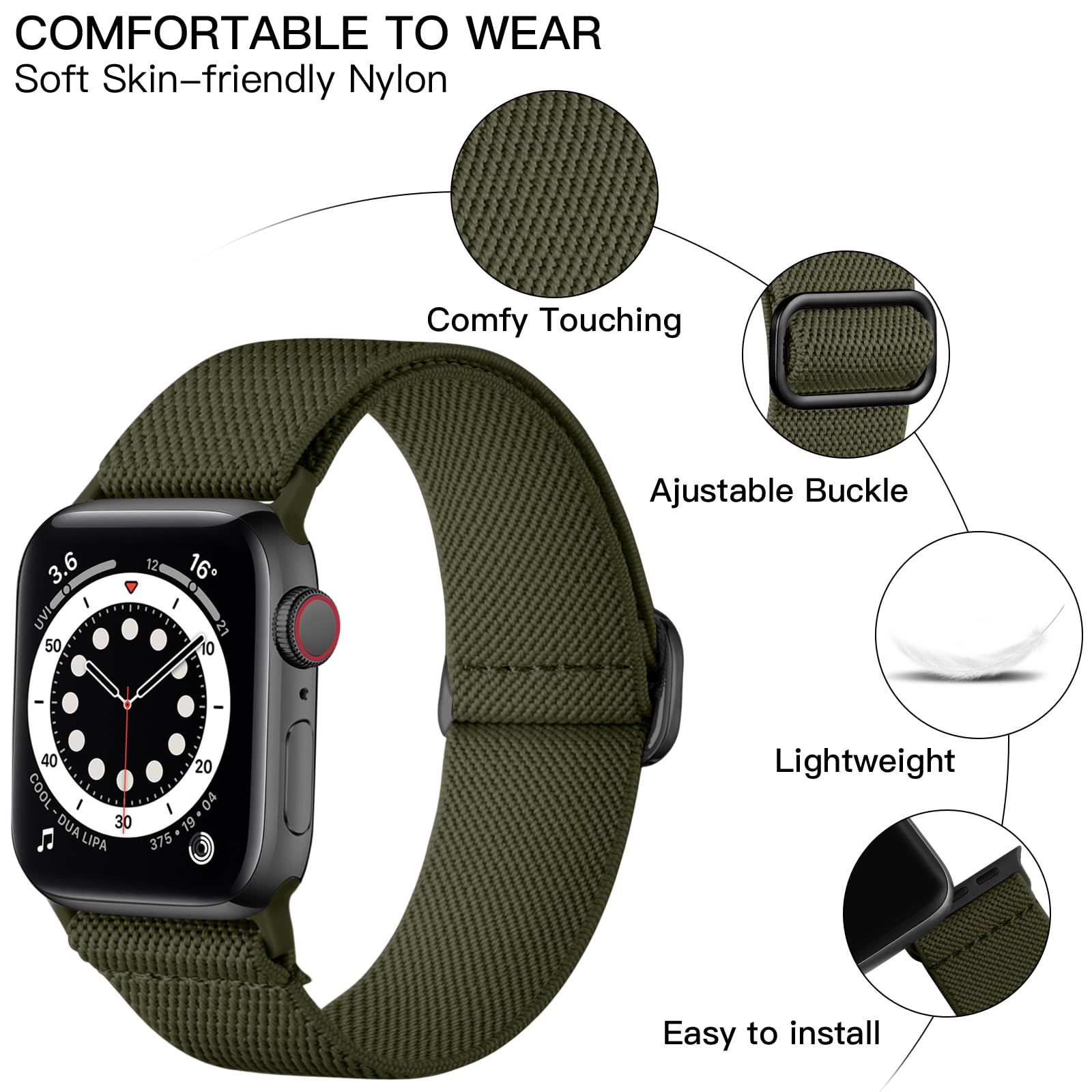 Lerobo Bands Compatible With Apple Watch Ultra Band Series 10 9 8 45Mm 46Mm Se 44Mm 49Mm Ultra 2 42Mm For Men Women Iwatch Serie