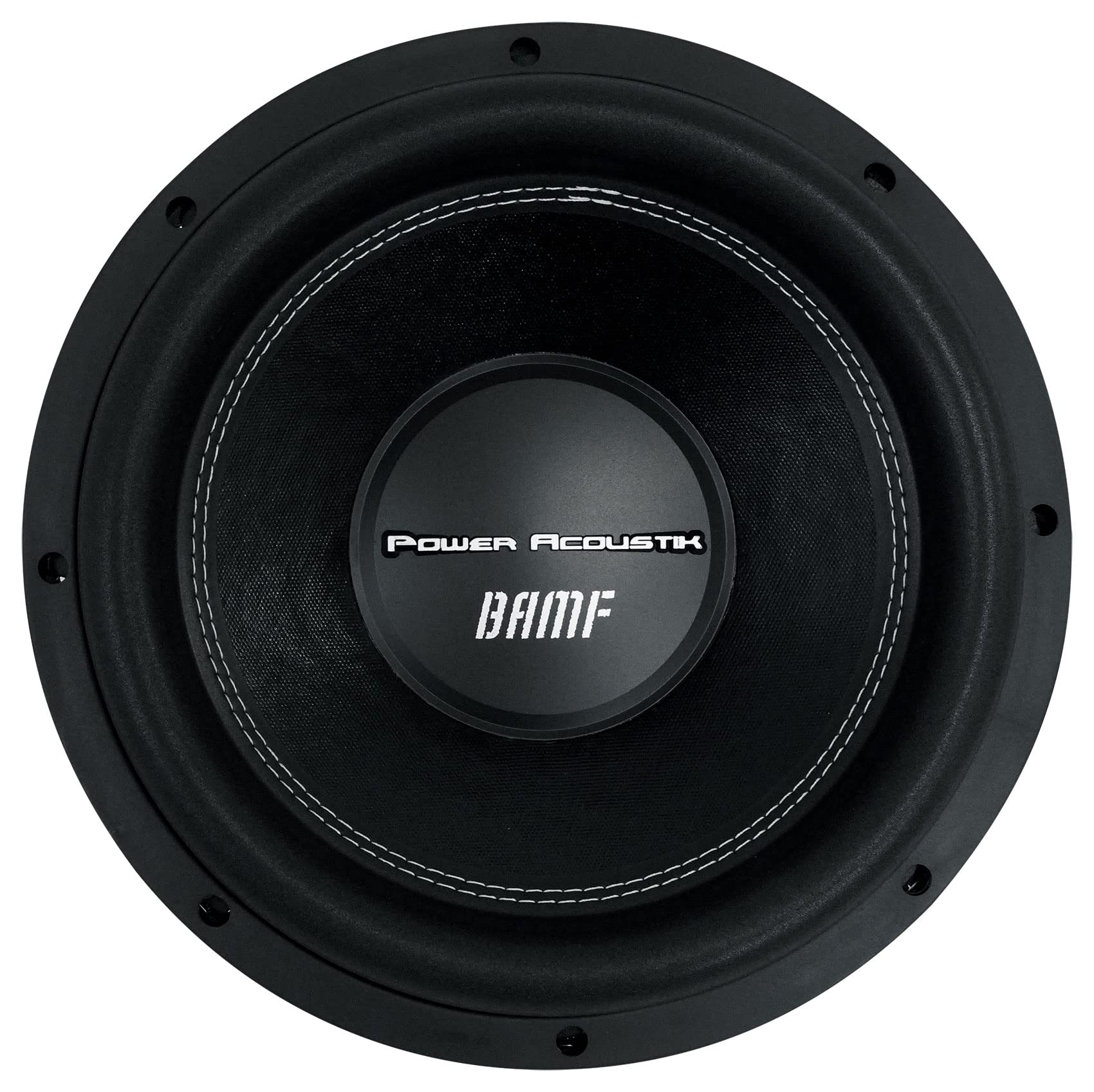 Power Acoustik Bamf 122 Bumper 122 Subwoofer 3500 Watts 12 Inches Dual Suspension,Black