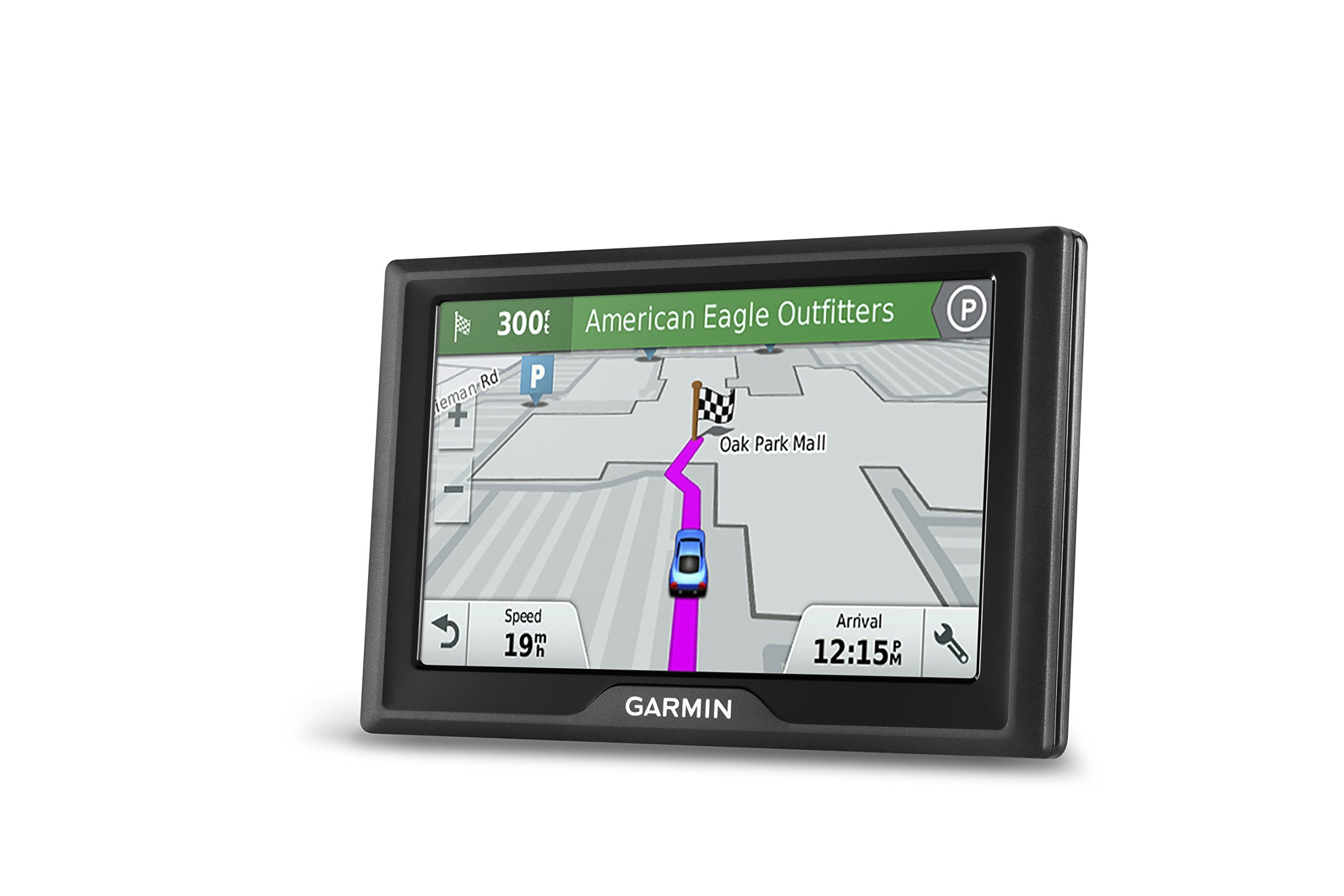 Garmin Drive 51 Usa+Can Lm Gps Navigator System With Lifetime Maps, Spoken Turn-By-Turn Directions, Direct Access, Driver Alerts