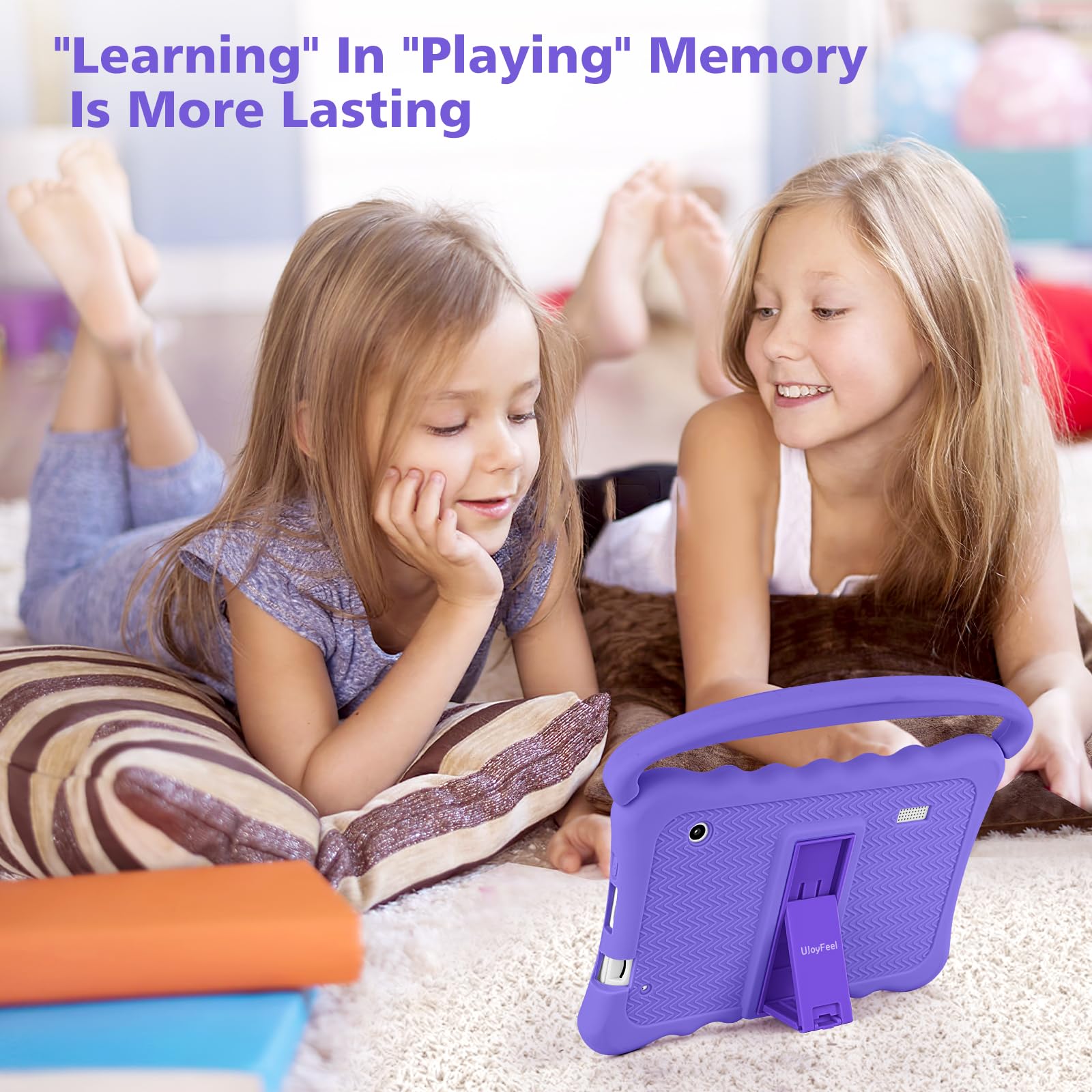 Kids Tablet 7 Inch Toddler Tablet For Kids Edition Tablet With Wifi Dual Camera Childrens Tablet For Toddlers 32Gb Android With