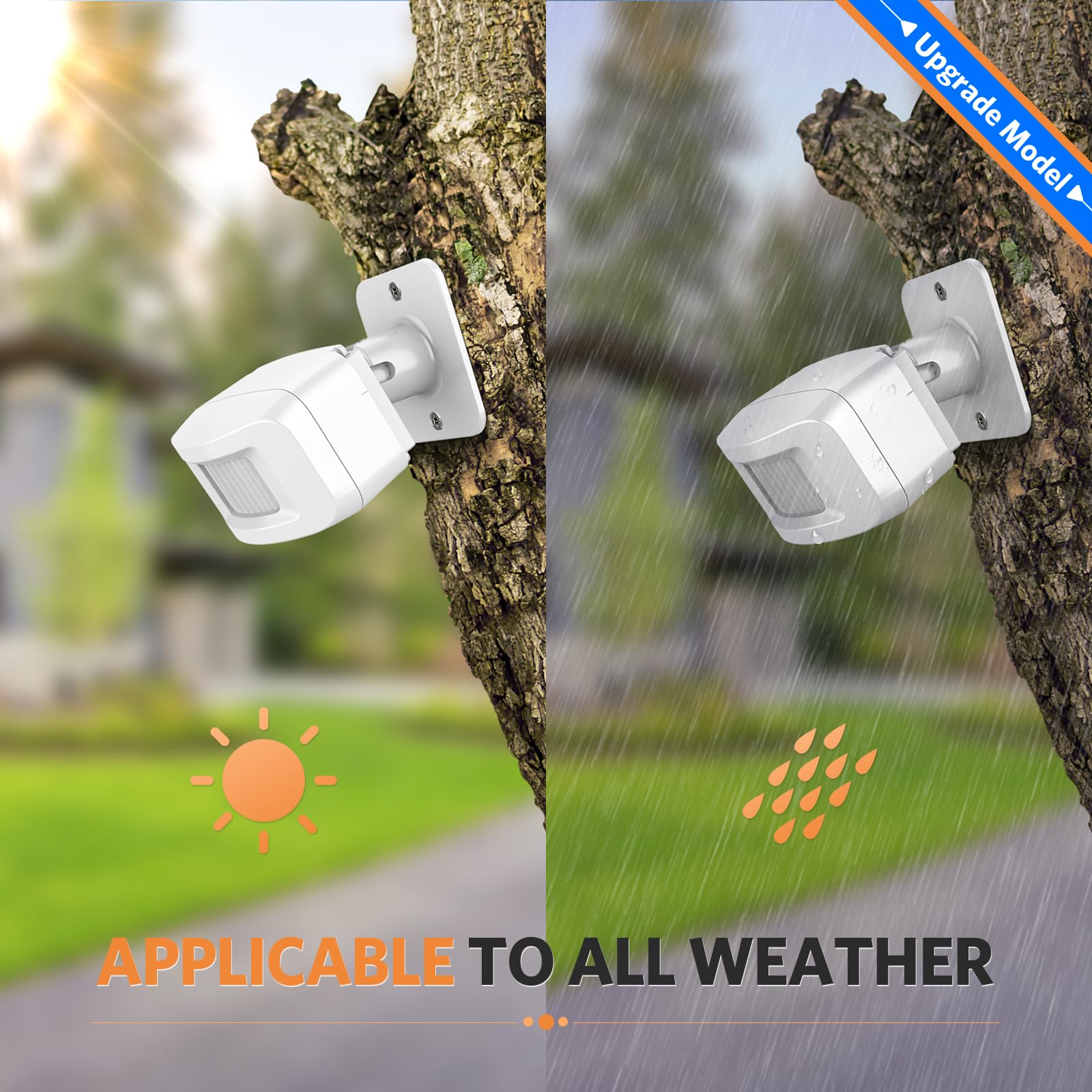 Driveway Alarm Motion Sensor   Driveway Alarms Wireless Outside Weatherproof Motion Detector Presence Outdoor Sensor Door Alarm