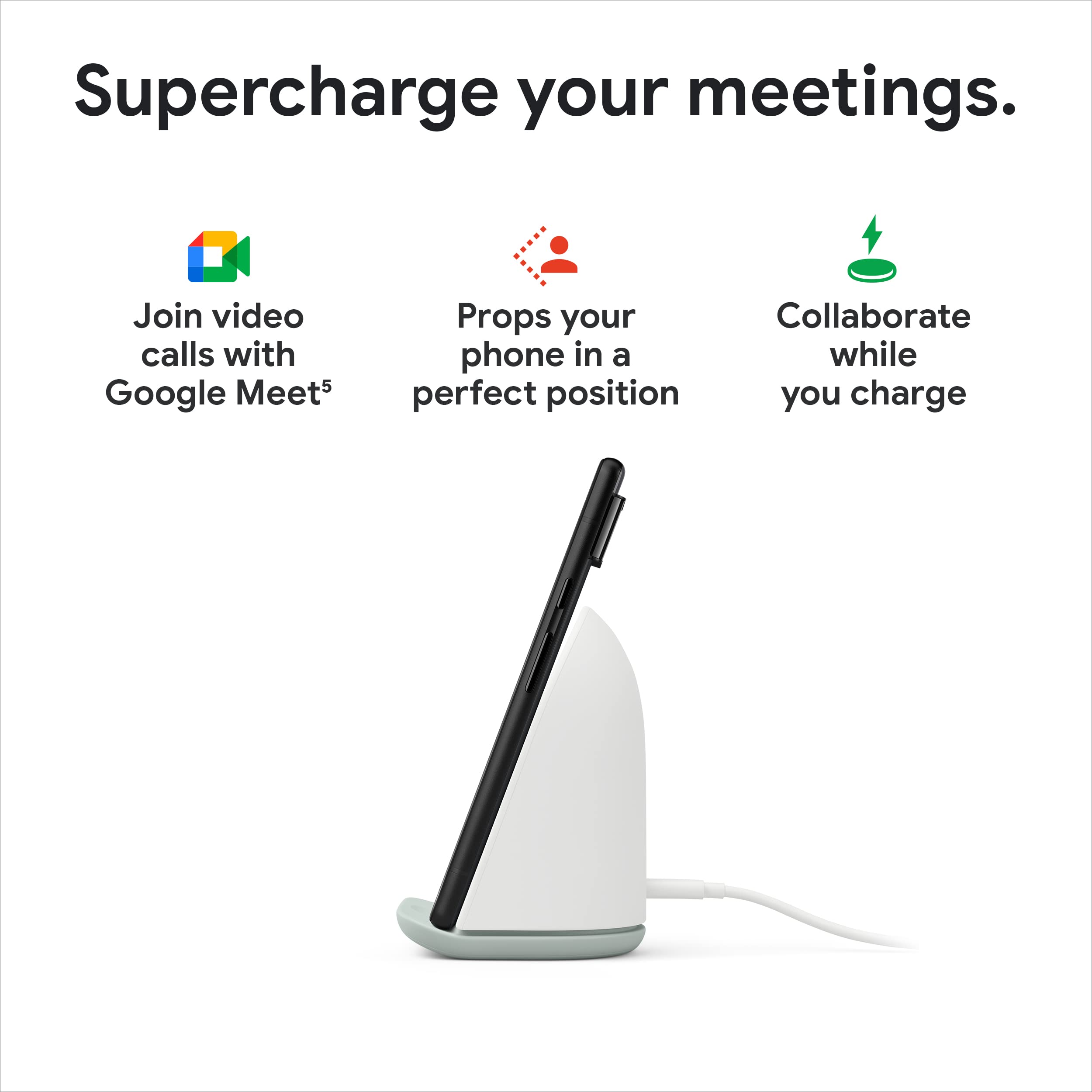 Google Pixel Stand (2Nd Gen)   Wireless Charger   Fast Charging Pixel Phone Charger   Compatible With Pixel Phones And Qi Certif