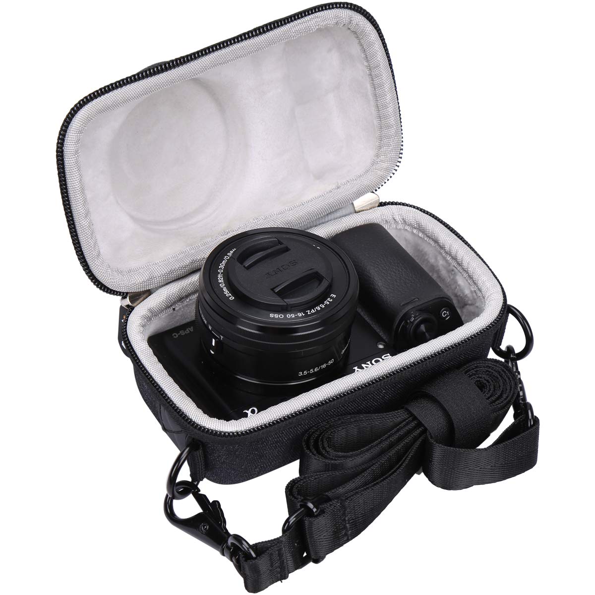 Aproca Portable Hard Storage Case, for Sony Alpha a6400 / Alpha a6700 / Alpha a6000 Mirrorless Digital Camera