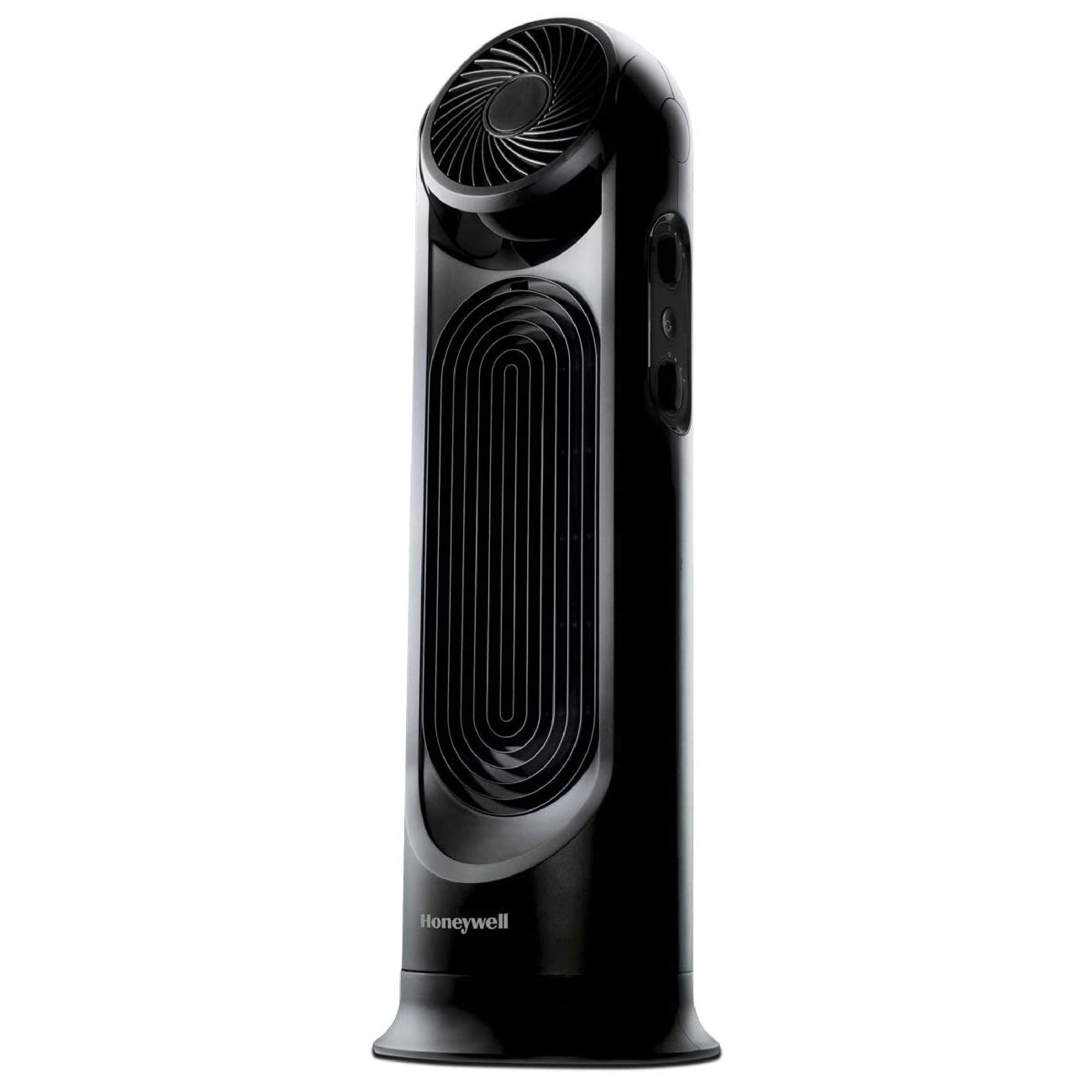 Honeywell TurboForce Tower Fan, 2-in-1 Fan with 6 speeds, quiet operation, and honeywell quality. Stylish Tower Fan for home, ro