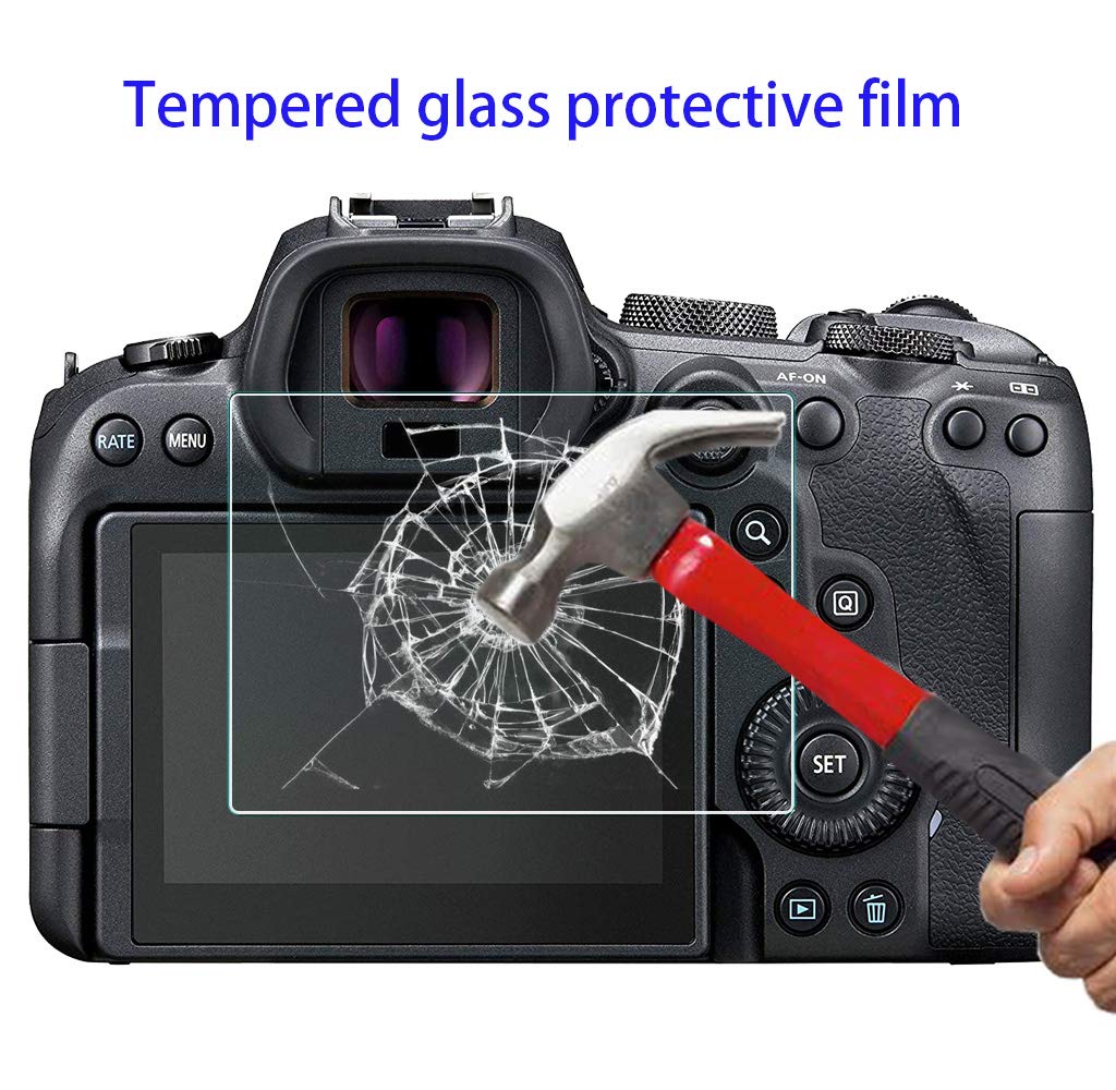 Screen Protector For Canon Eos M50 M100 Mark Ii Dslr Camera(For Accessories) With Hot Shoe Cover Tempered Glass Film 0.3Mm High