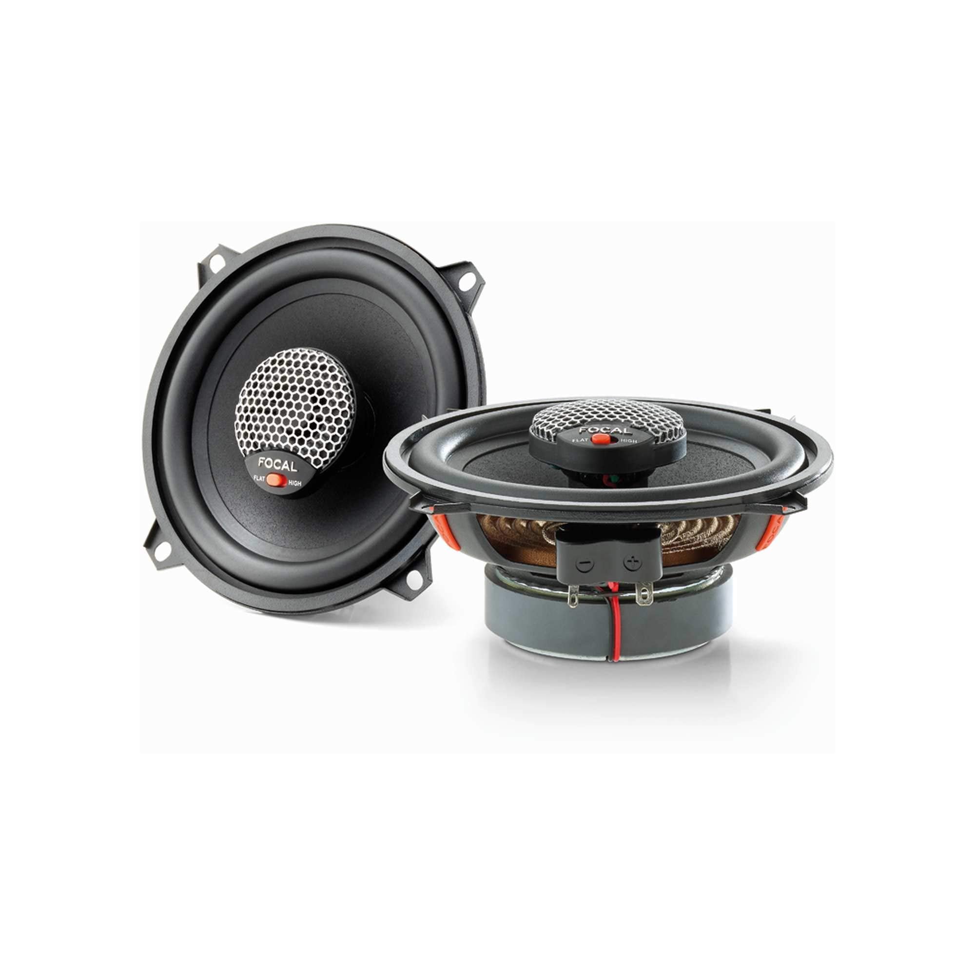 Focal ICU-130 Integration Series 5.25 Inch Coaxial Speakers (Pair), RMS: 60W - MAX: 120W