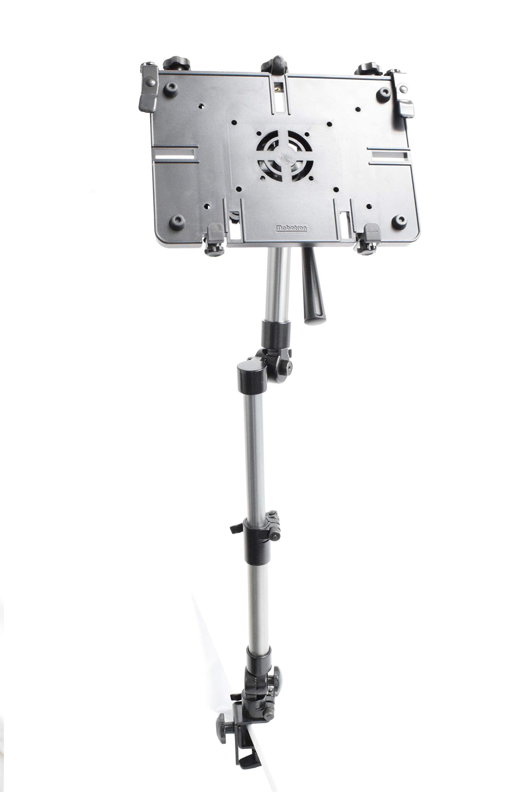 Mobotron Ms 526 Heavy Duty Car Tablet Laptop Mount Holder Stand W/C Clamp Mount