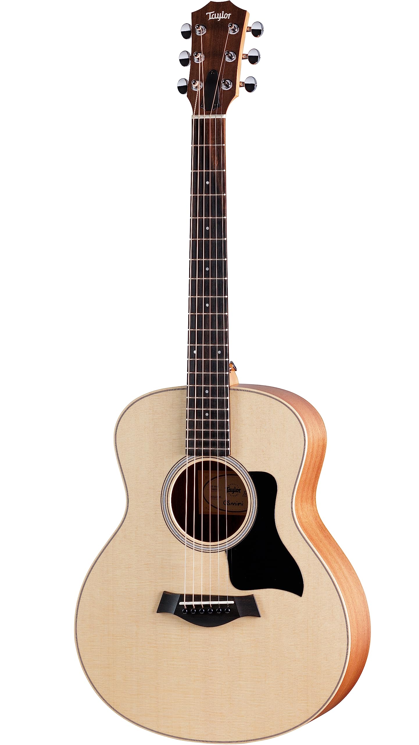 Taylor GS Mini Sapele Acoustic Guitar - Natural with Black Pickguard