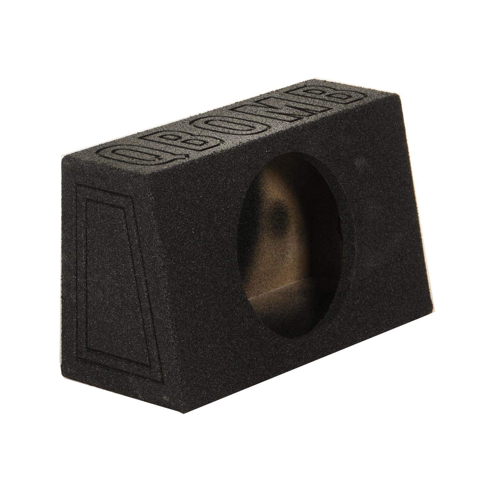 Q Power Qbomb Single 12 Inch Sealed Subwoofer Sub Boxes Bedliner Spray, 2 Pack