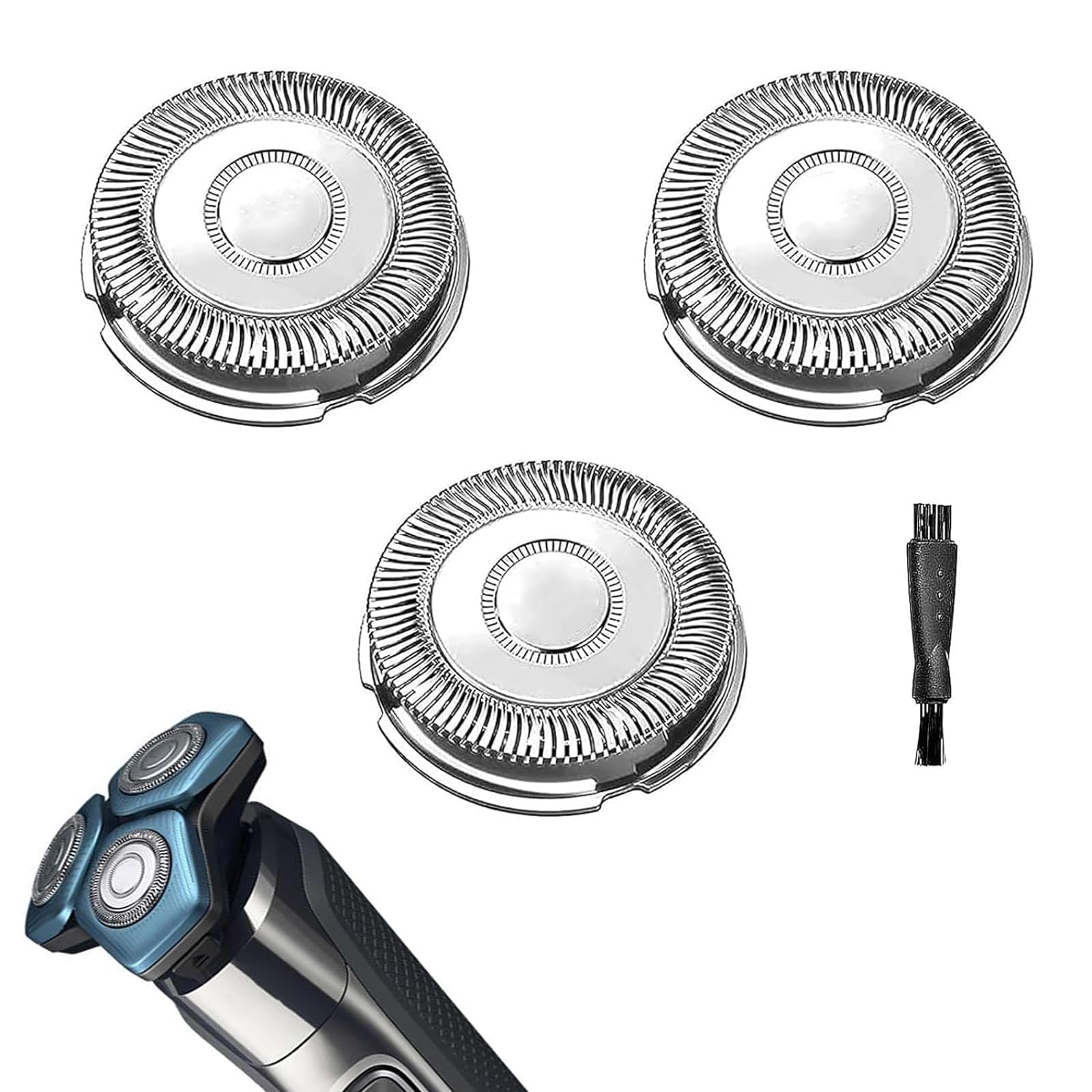 Suleto Sh70 Replacement Head Blades Compatible With Philips Series 7000 Electric Shavers, Sh71 Replacement Heads Compatible With