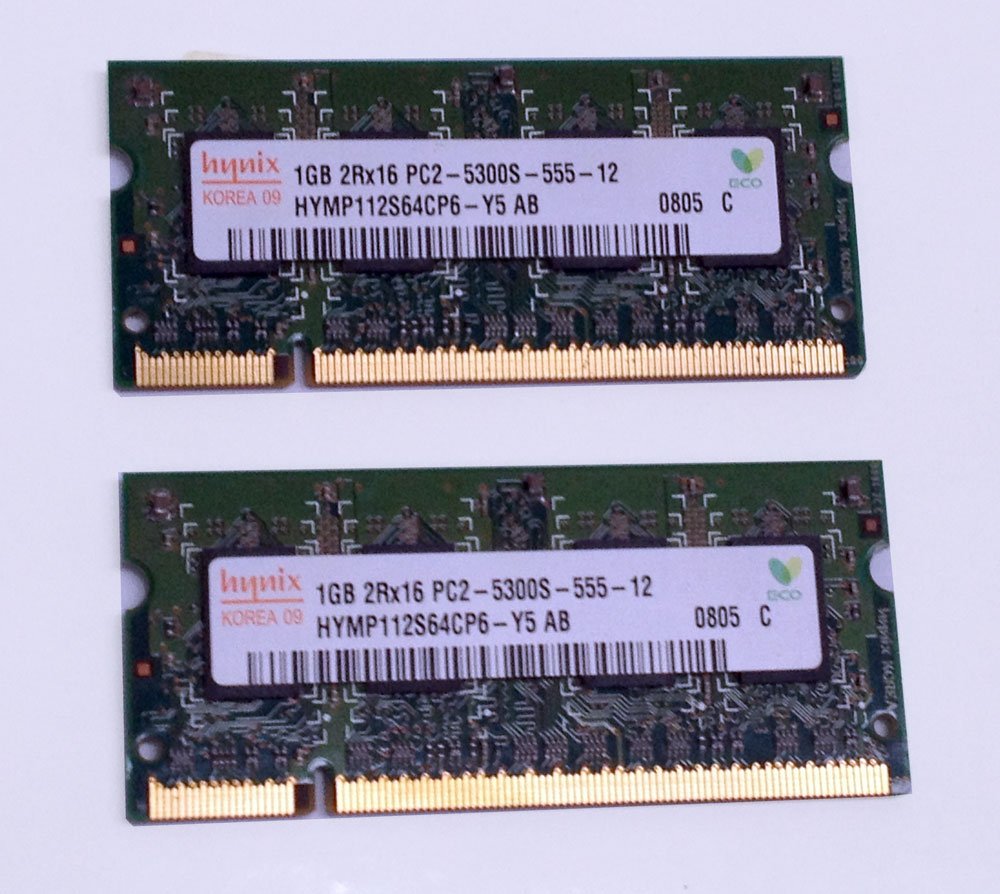 Hynix Hymp112S64Cp6 Y5 Ab Pc2 5300S 555 12 Id10918 Ram De Notebook 1 Gb