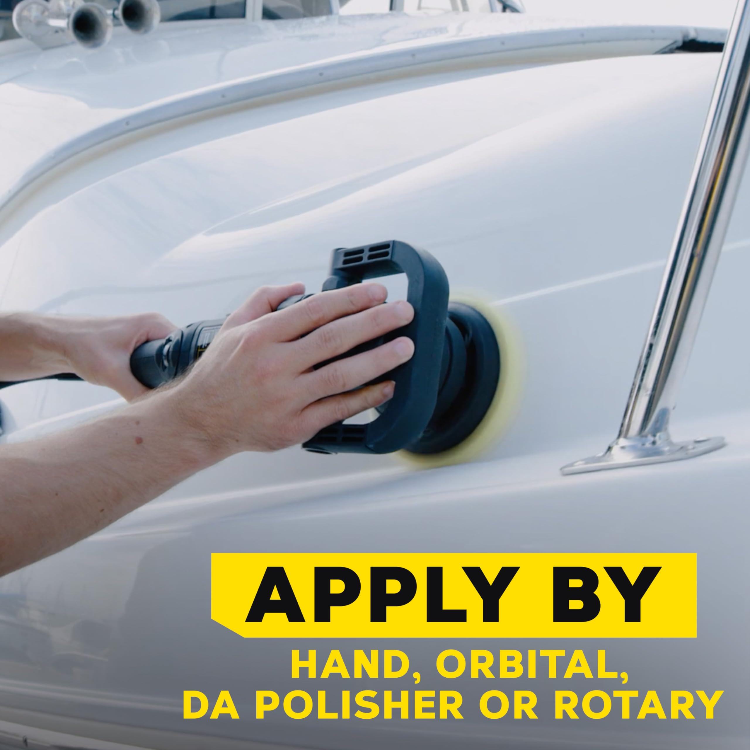 Meguiar'S M5001 Marine/Rv One Step Cleaner Wax - 1 Gallon Container (Packaging May Vary),WBAUVB000EZVXCK