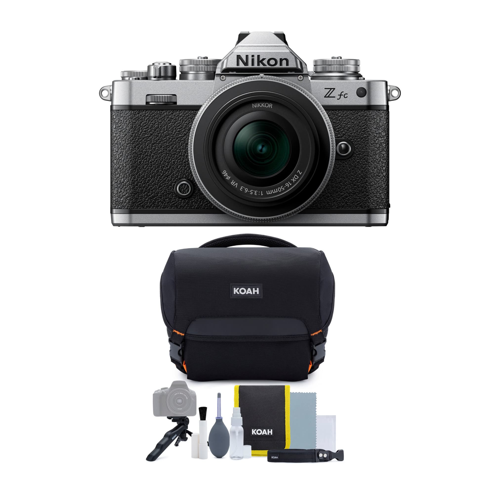 Nikon Zfc Mirrorless Camera with 16-50mm Lens DLX Bag Bundle (2 Items)