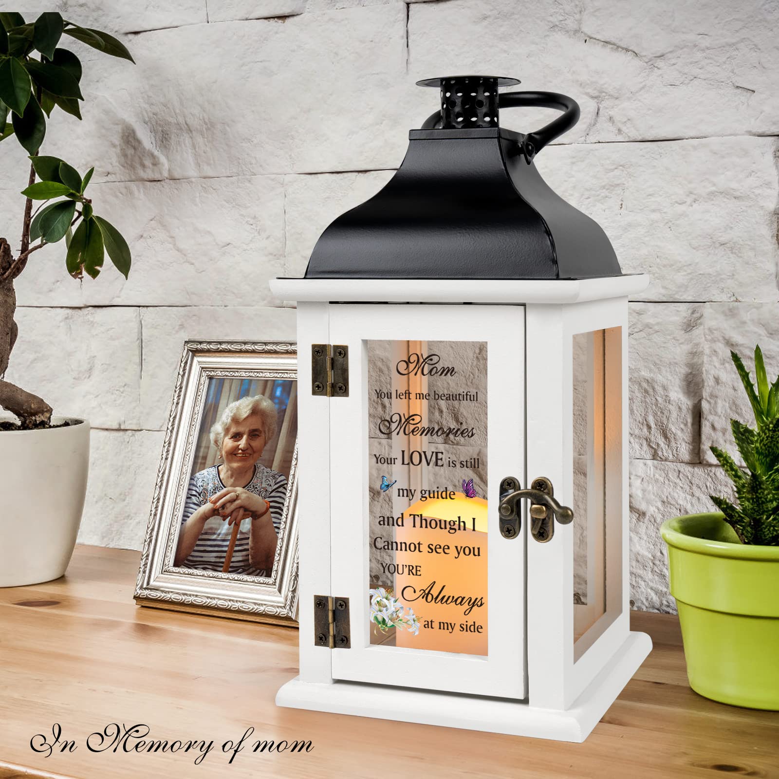 Memorial Lantern   Bereavement Sympathy Gifts For Loss Of Mother Memorial Gifts For Loss Of Mother Thoughtful Funeral Gifts For
