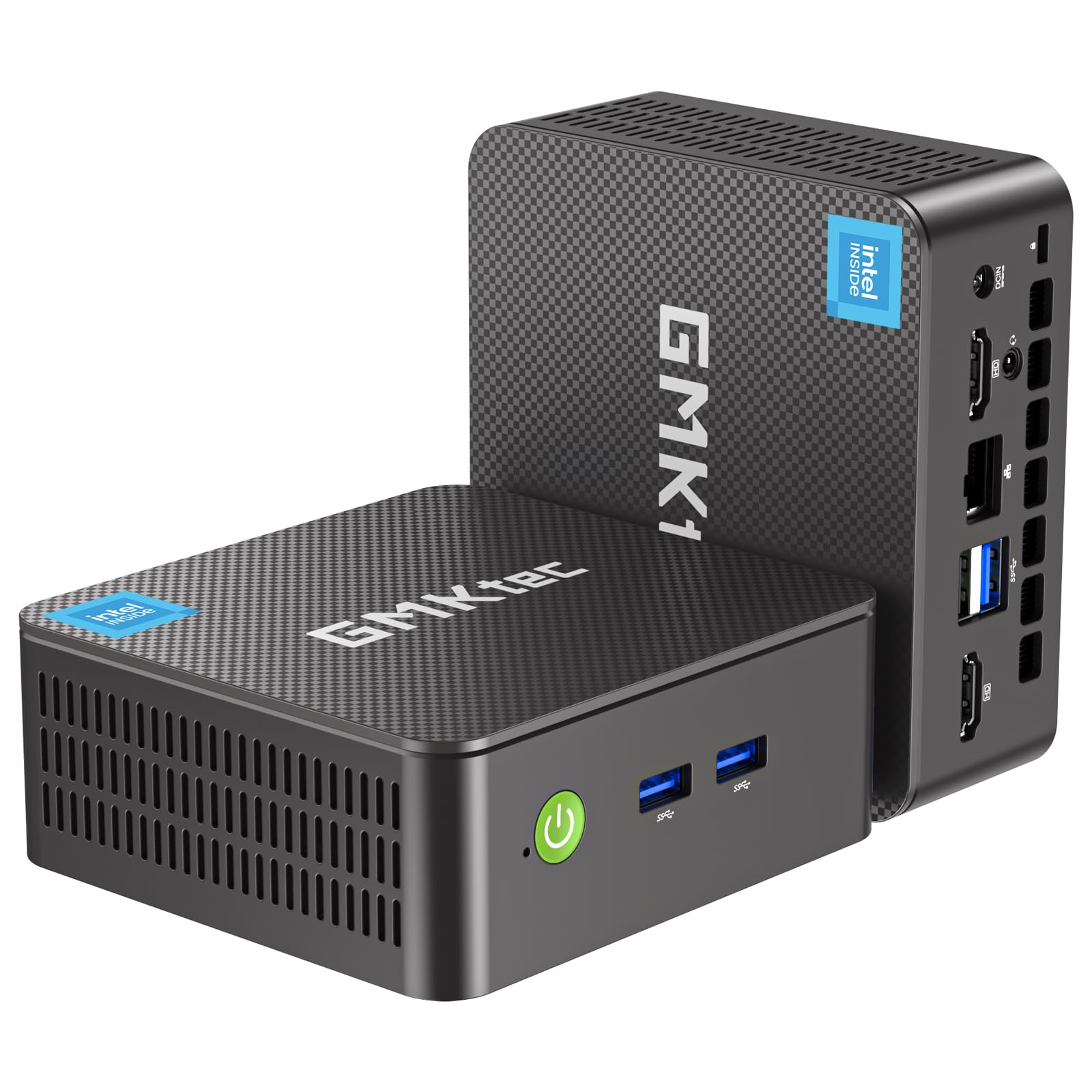 GMKtec G3S Mini PC, 16GB RAM 512GB M.2 SSD Intel N95 (Beats N100, 3.4GHz) Mini Desktop Computer with VESA Mount for Office Home 