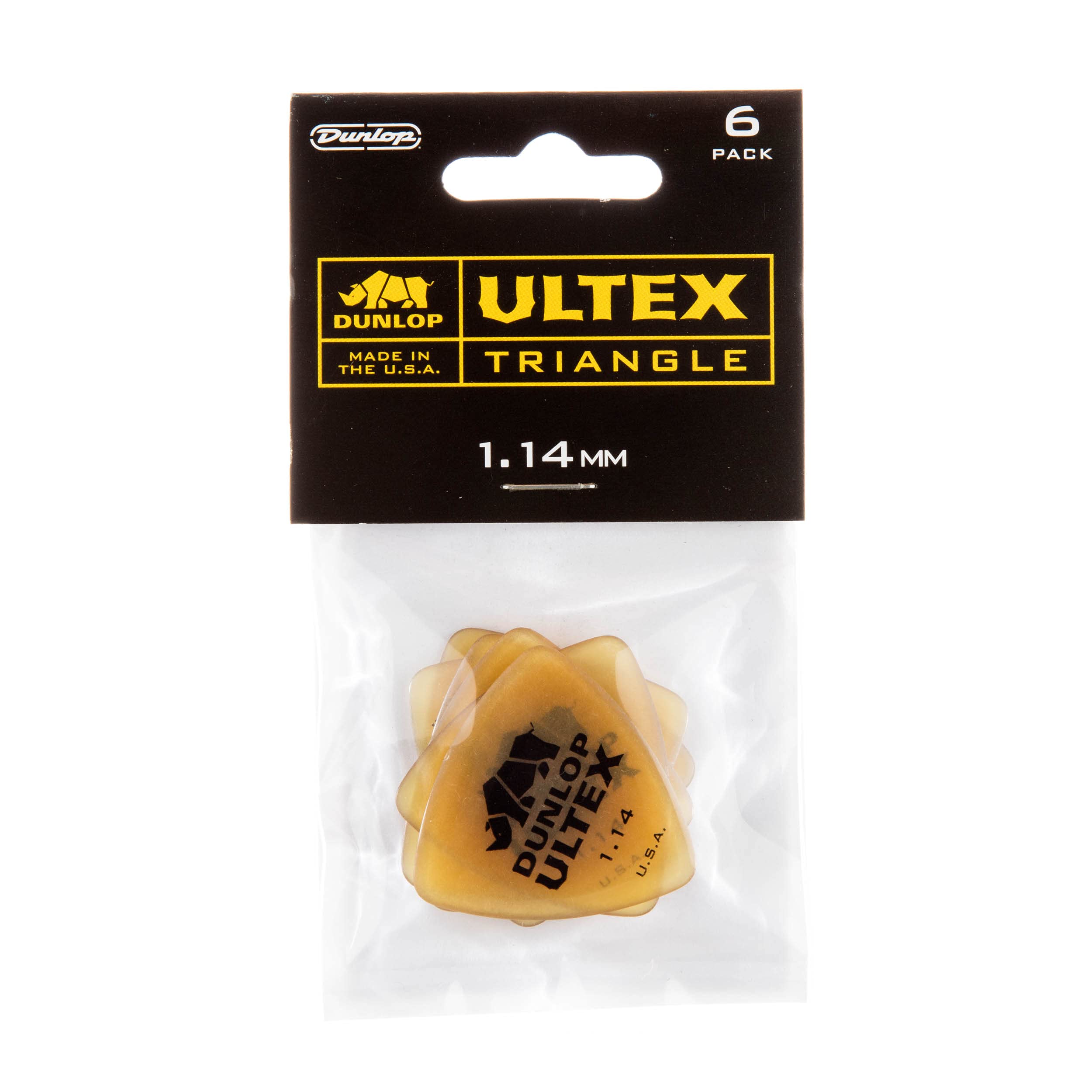 Dunlop 426P1.14 Ultex� Triangle, 1.14Mm, 6/Player'S Pack