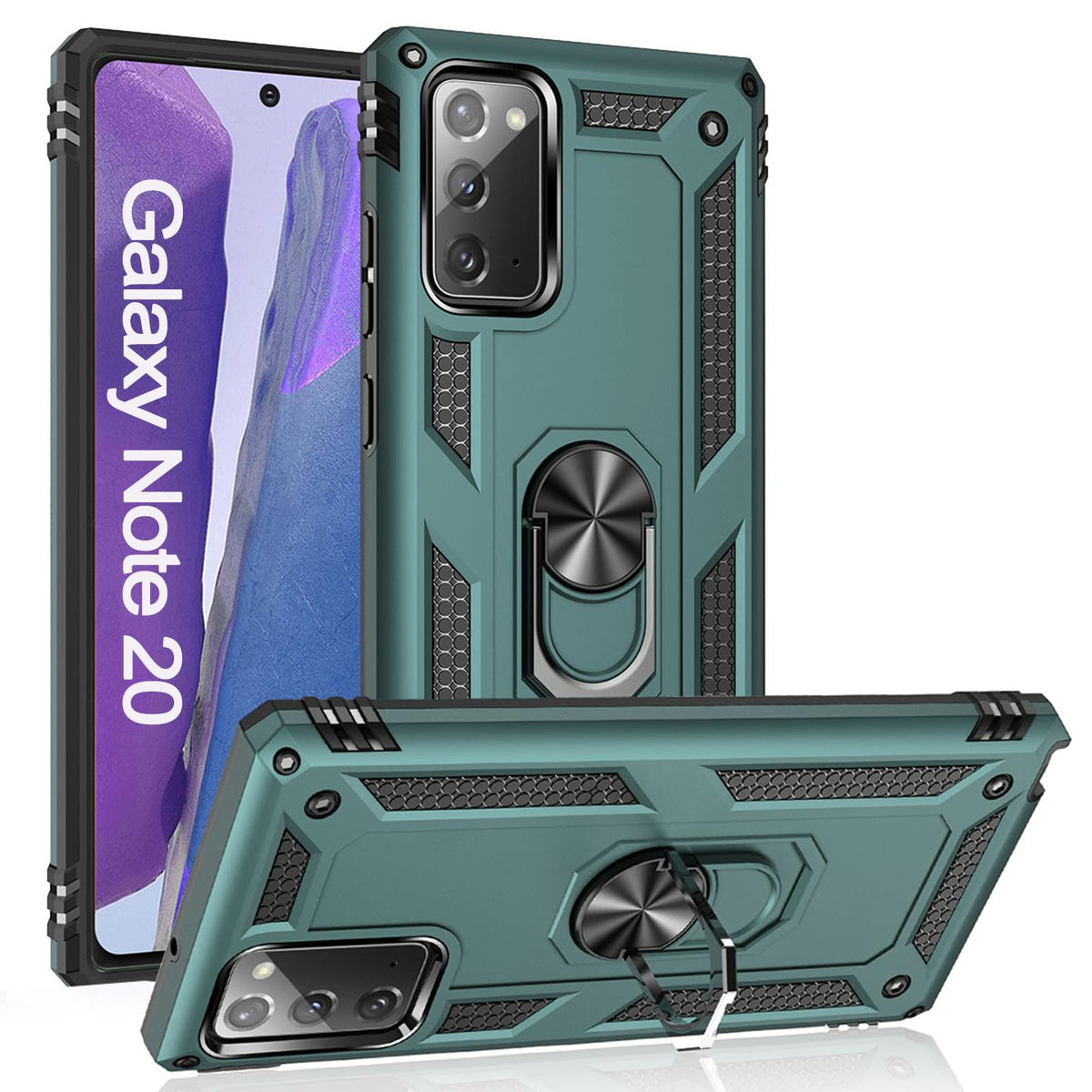 Addit Note 20 Case For Samsung Note 20 5G Case [ Military Grade ] Shock Absorption Bumper Cover Samsung Note 20 Anti Scratch Cas
