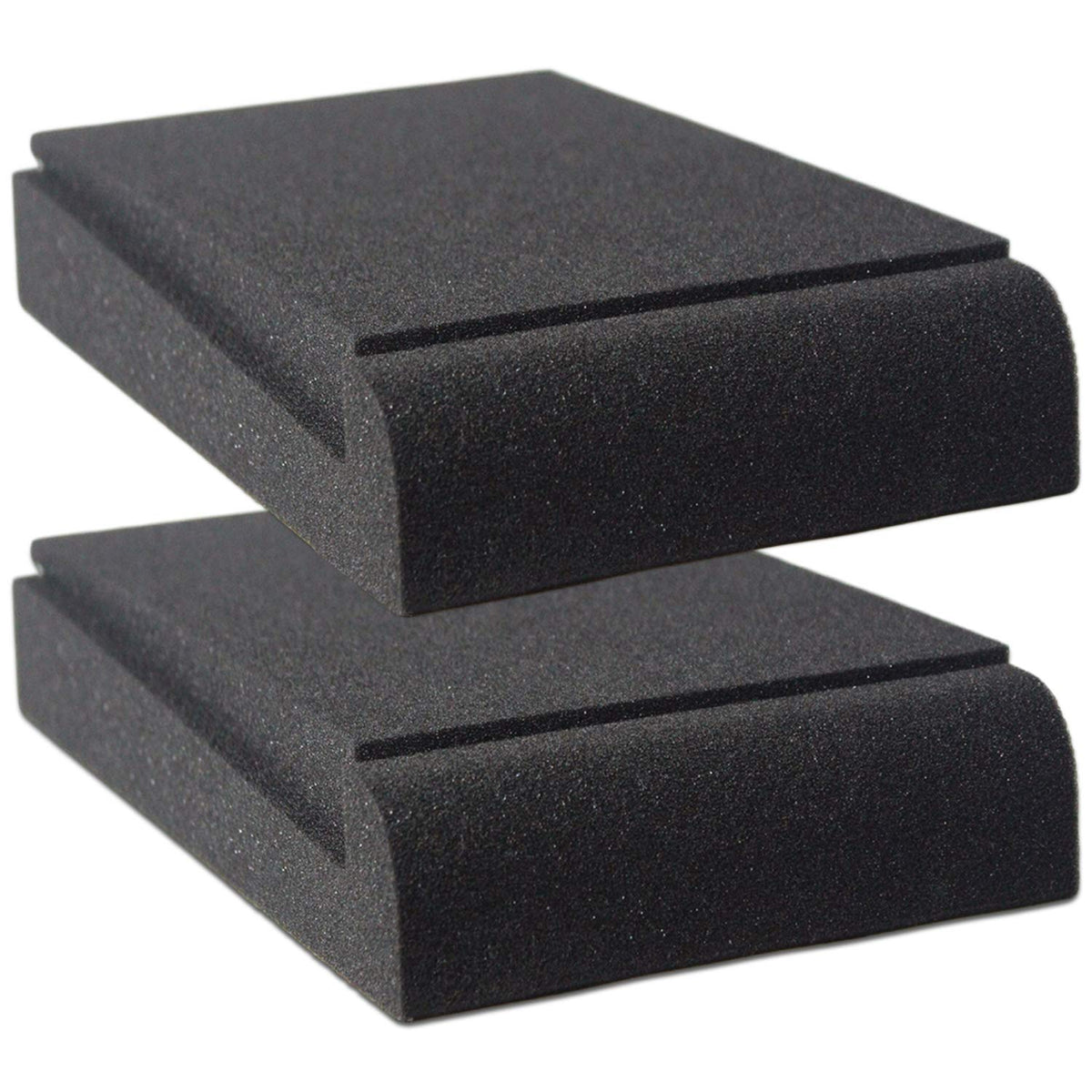 Studio Monitor Isolation Pads   Suitable For 4''  5'' Inch Speakers   Speaker Isolation Pads Fits Most Desktops   High Density A