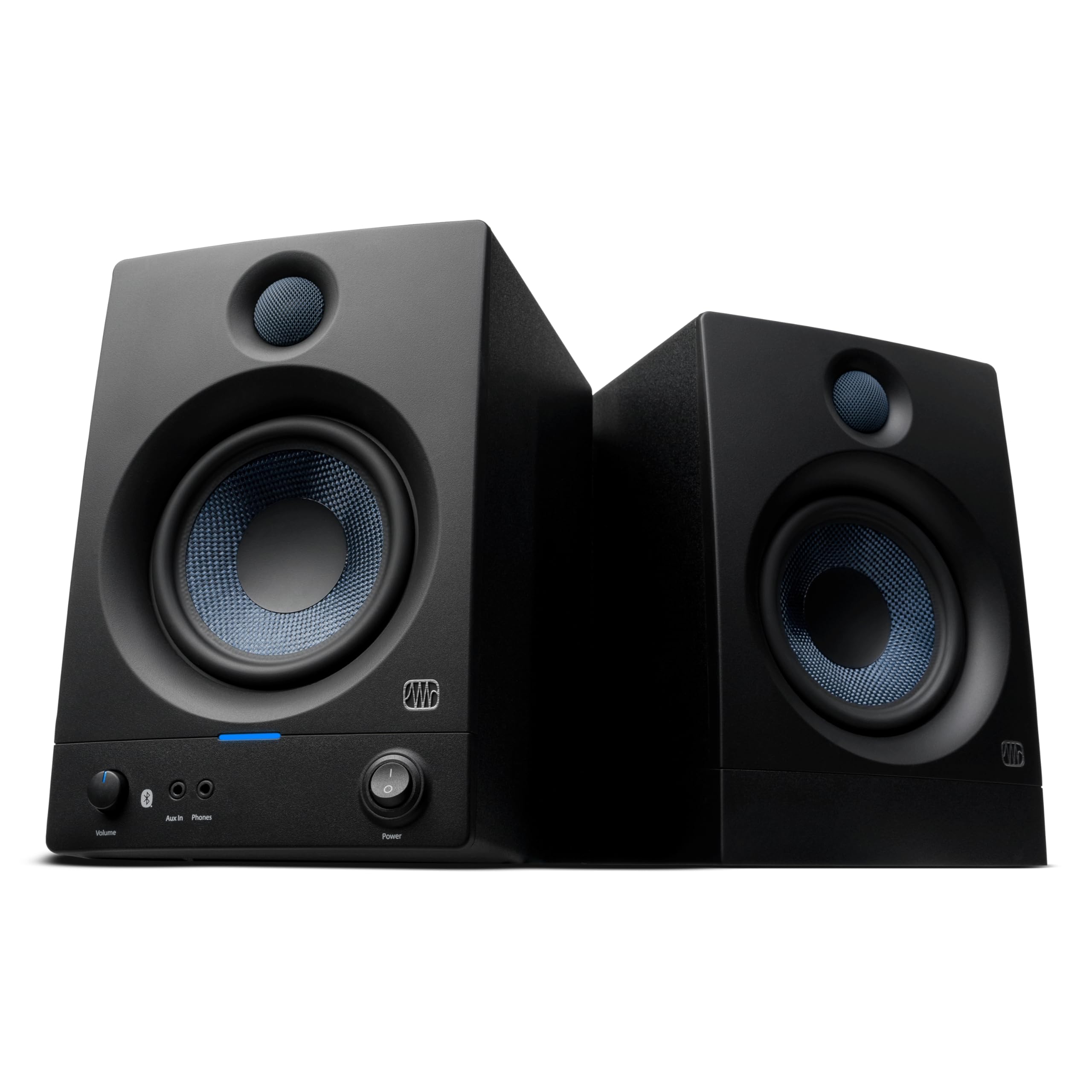 Presonus Eris 5Bt Bluetooth Studio Monitors, Pair   5'' Powered, Active Monitor Speakers For Near Field Music Production, Audio