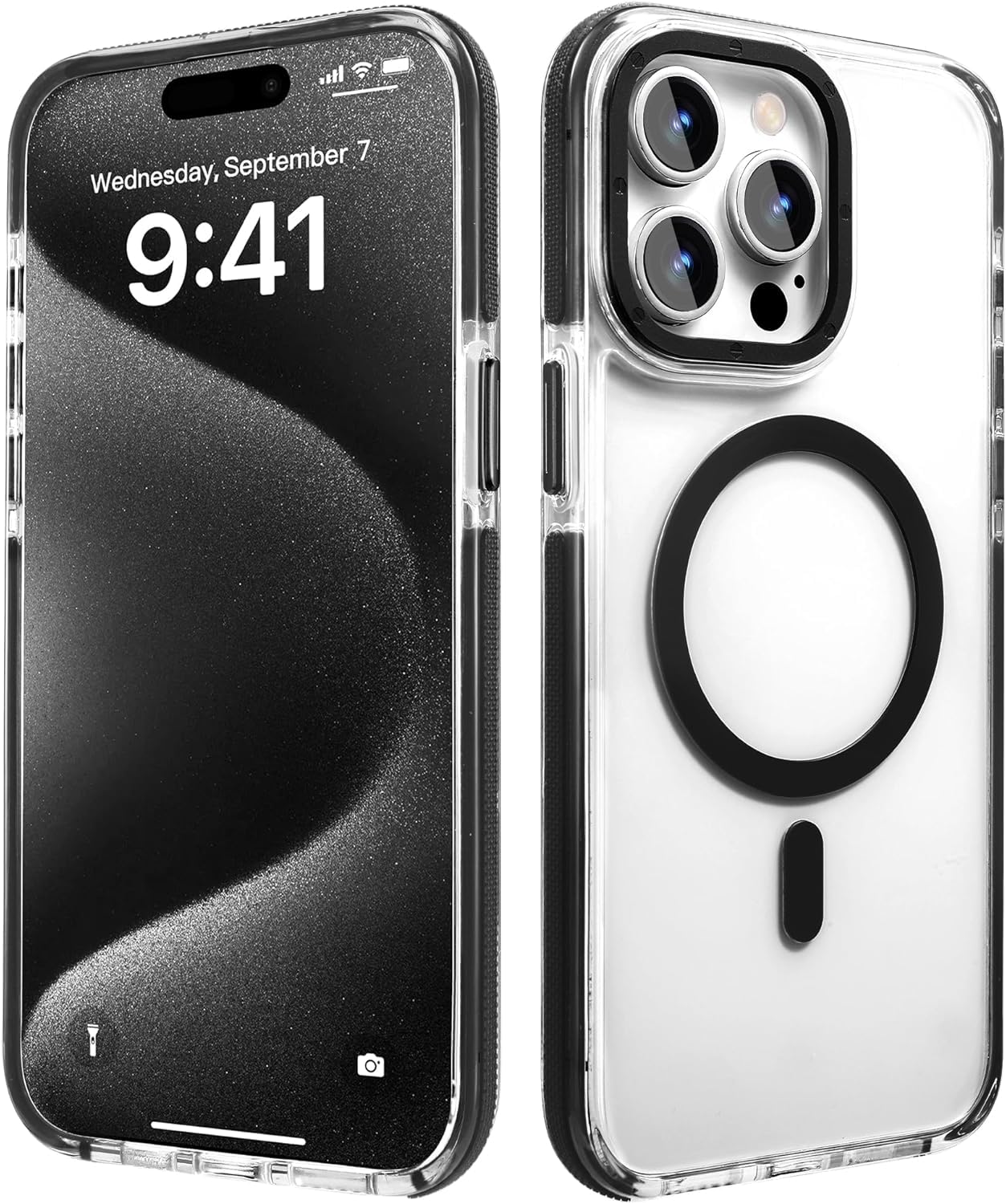 Yzoiko Strong Magnetic Case For Iphone 14 Pro Max [10Ft Military Grade Protection] Compatible With Fit Magsafe Shockproof Slim T