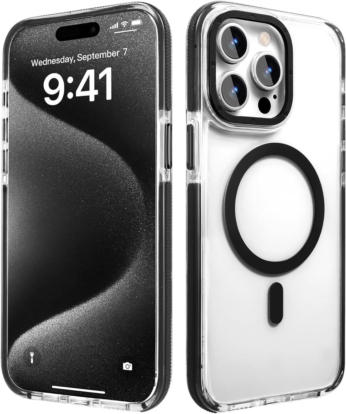 Yzoiko Strong Magnetic Case For Iphone 14 Pro Max [10Ft Military Grade Protection] Compatible With Fit Magsafe Shockproof Slim T