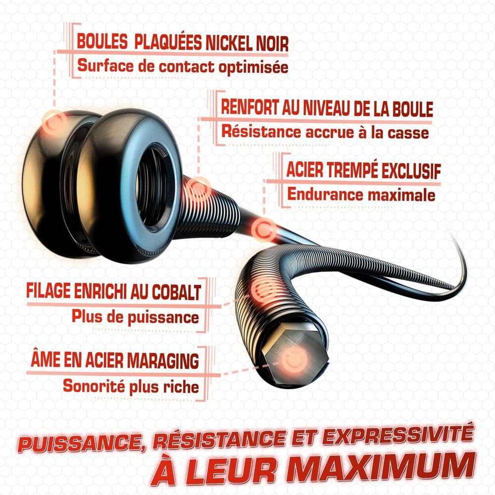 Ernie Ball Hybrid Slinky M Steel Electric Guitar Strings, 9 46 Gauge (P02922)