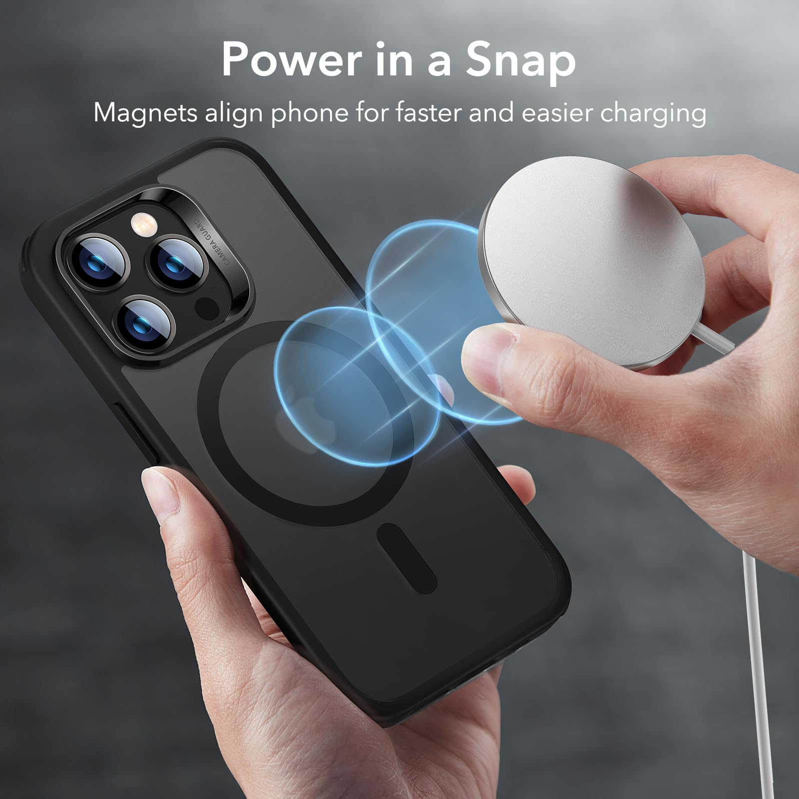 Esr For Iphone 14 Pro Max Case, Compatible With Magsafe, Shockproof Military Grade Protection, Yellowing Resistant, Magnetic Cas