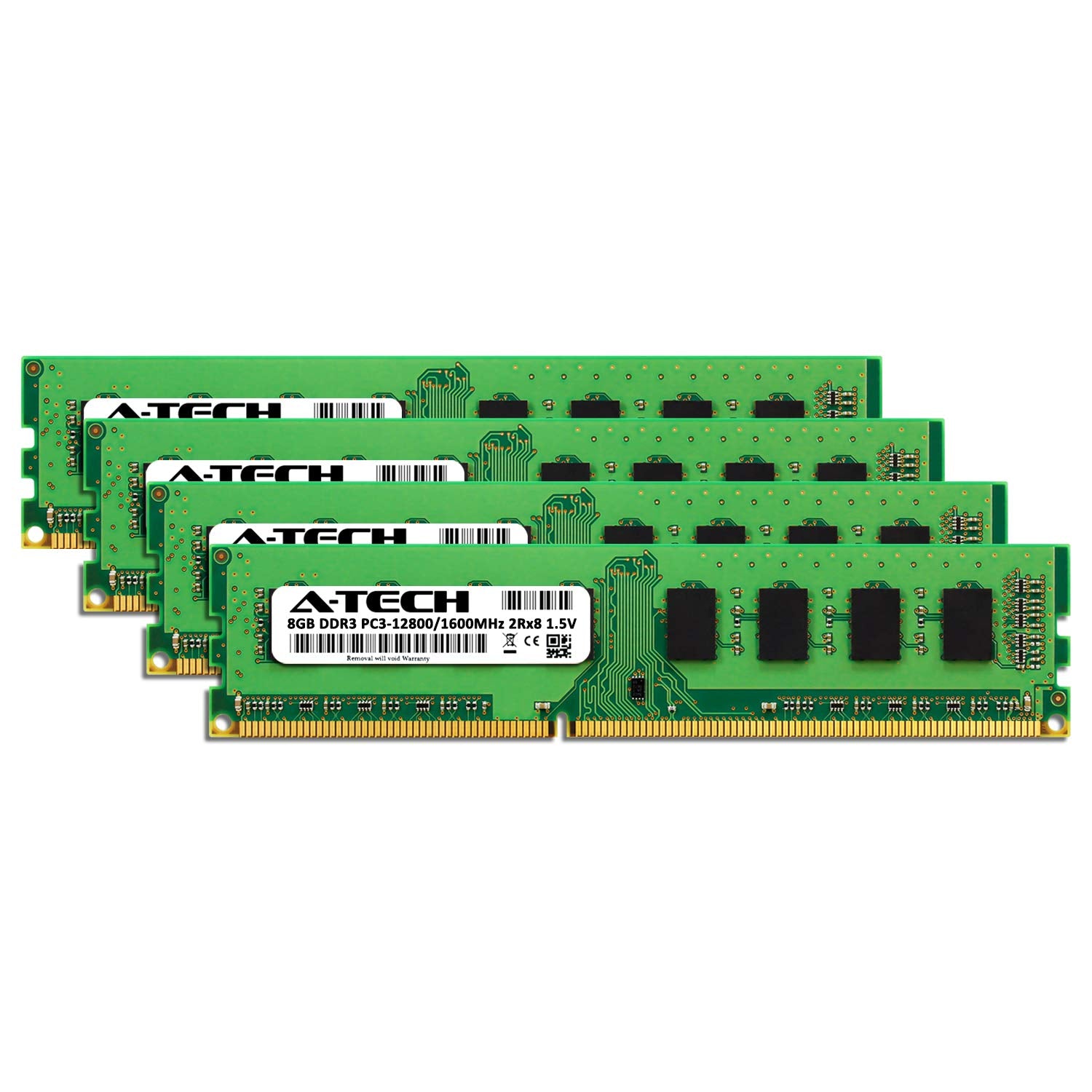 A Tech 32Gb (4 X 8Gb) Ram For Dell Xps 8500, 8700 | Ddr3 1600Mhz Pc3 12800 Non Ecc Dimm Max Memory Upgrade Kit