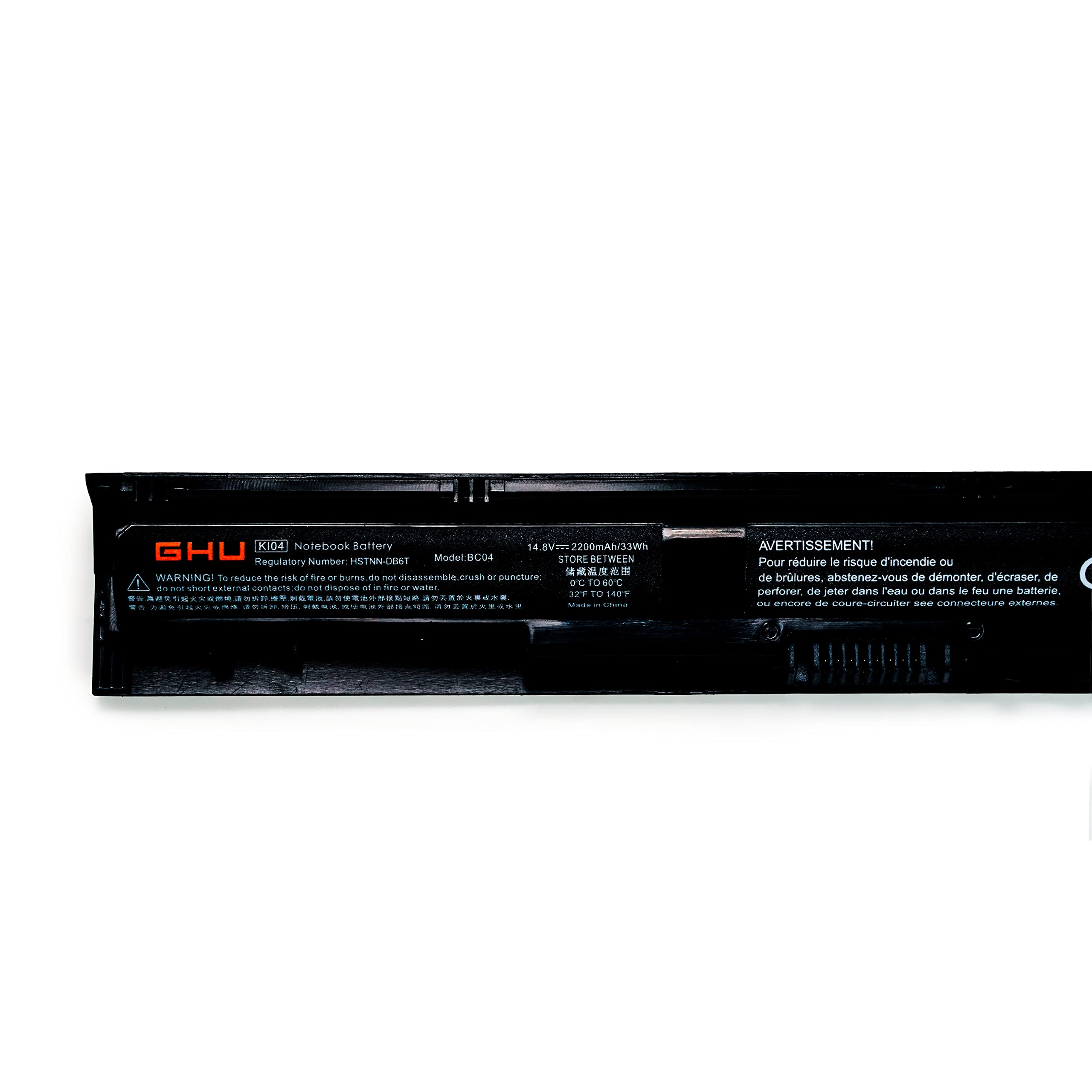 Ghu New Battery Replacement 33Wh For Ki04 Hstnn Lb6S Hstnn Lb6T 800049 001 K104 Compatible With Hp Pavilion 14 Ab 15 Ab 17 G000