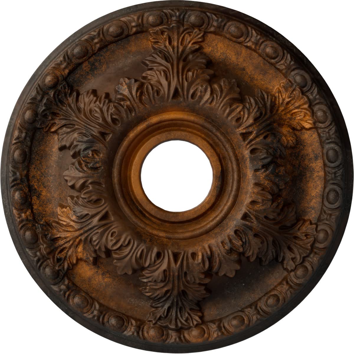 Ekena Millwork CM18GARUS Granada Ceiling Medallion, Rust