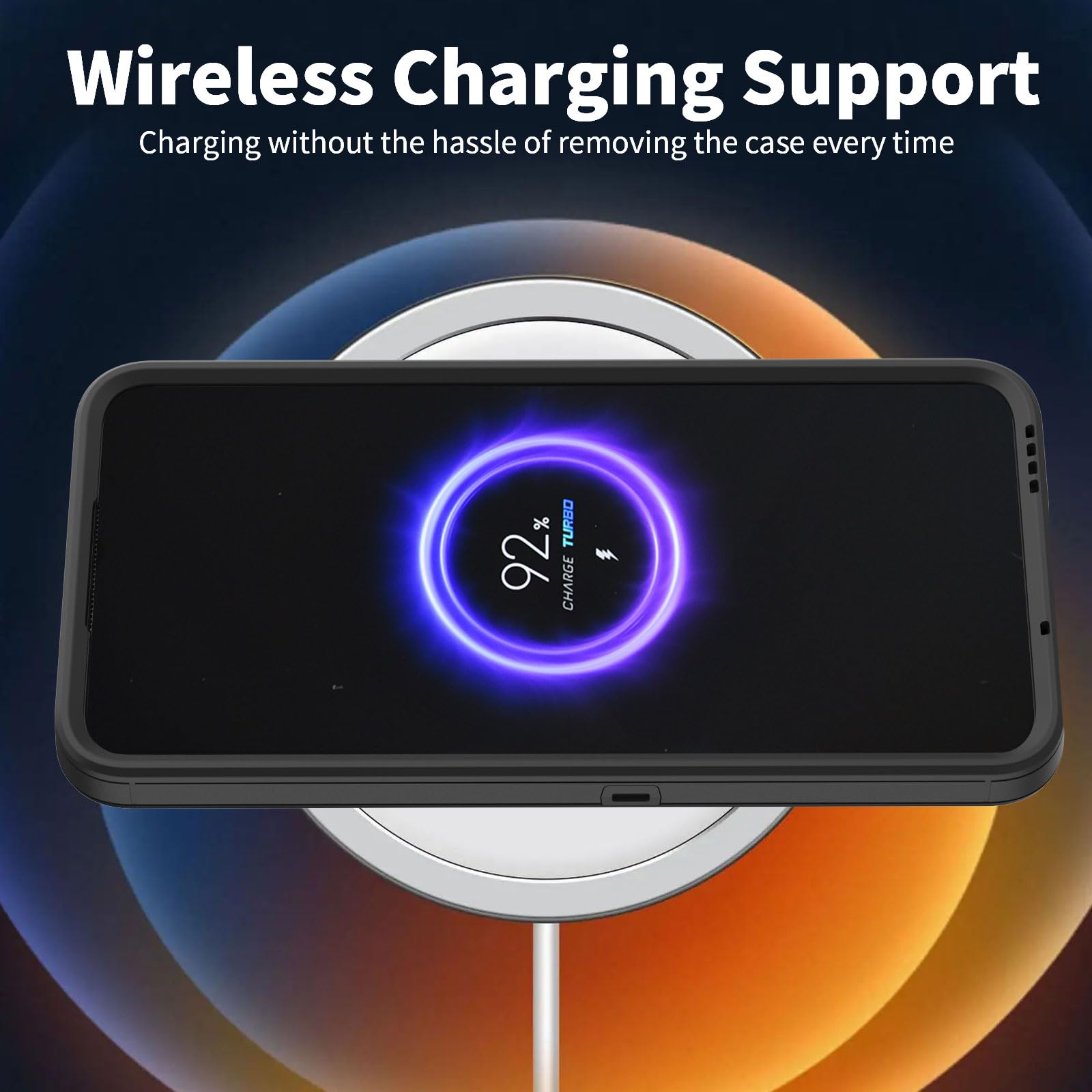 Bfukvou For Galaxy A15 5G Case, Dust-Proof Port Cover, Full Body Silicone Rubber Covered, Non-Slip Drop-Proof Phone Case For Sam