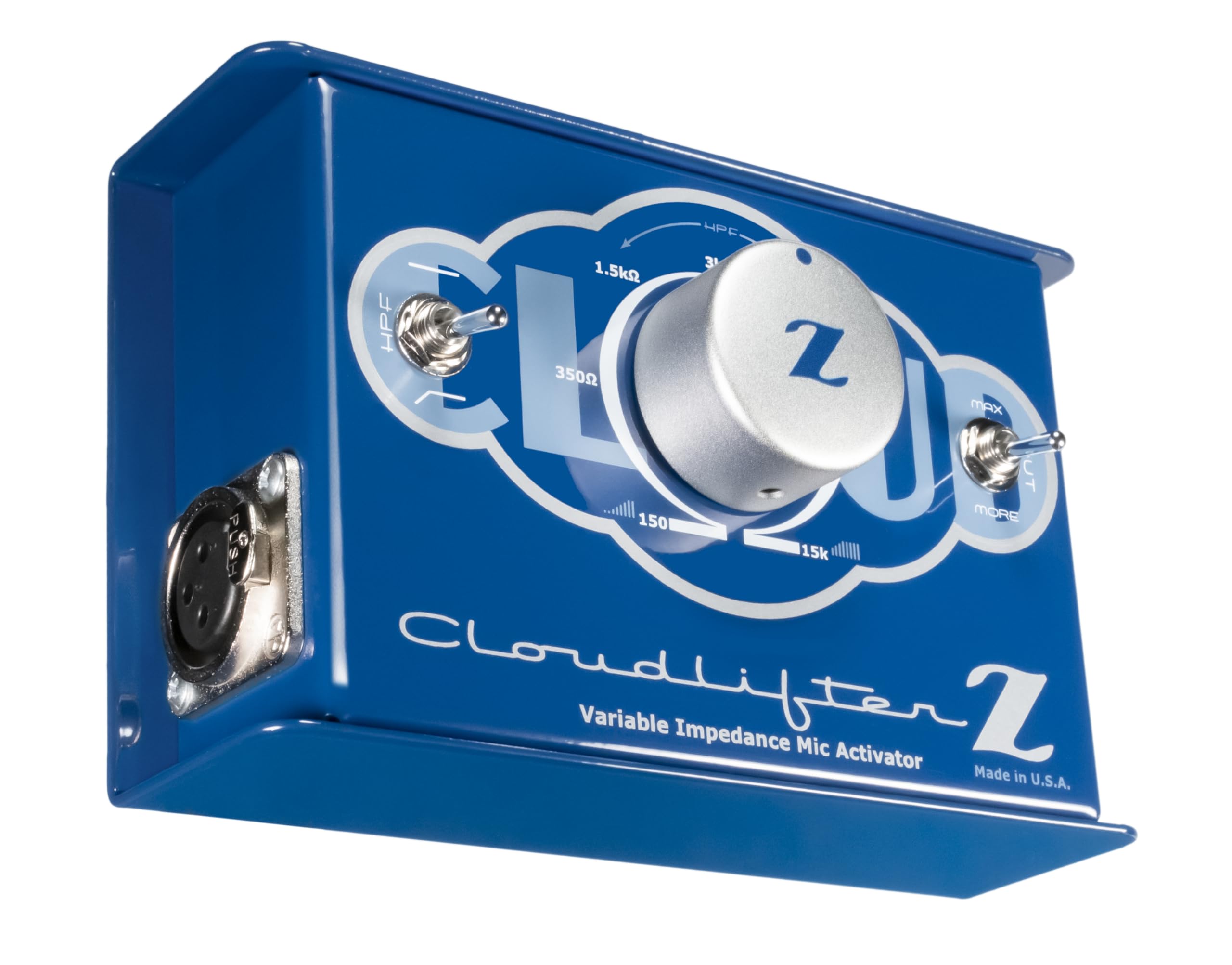 Cloud Microphones   Cloudlifter Cl Z   Vari Z Mic Activator   Ultra Clean Microphone Preamp Gain Variable Impedance Control   Us
