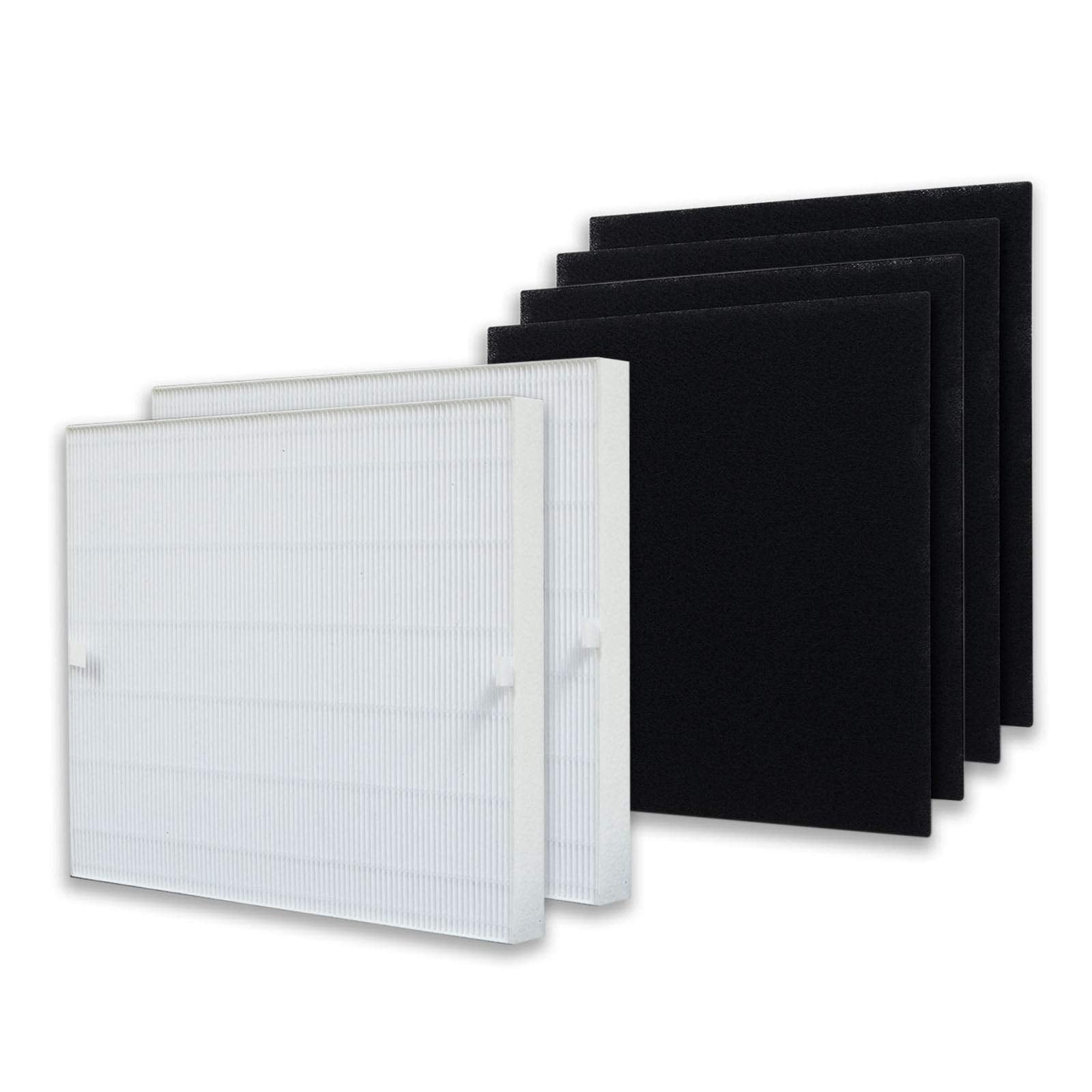 Pureburg Ap 1512Hh Replacement True Hepa Filter Set Compatible With Coway Ap 1512Hh, Ap 1518, Airmega 200M Mighty Air Purifiers,