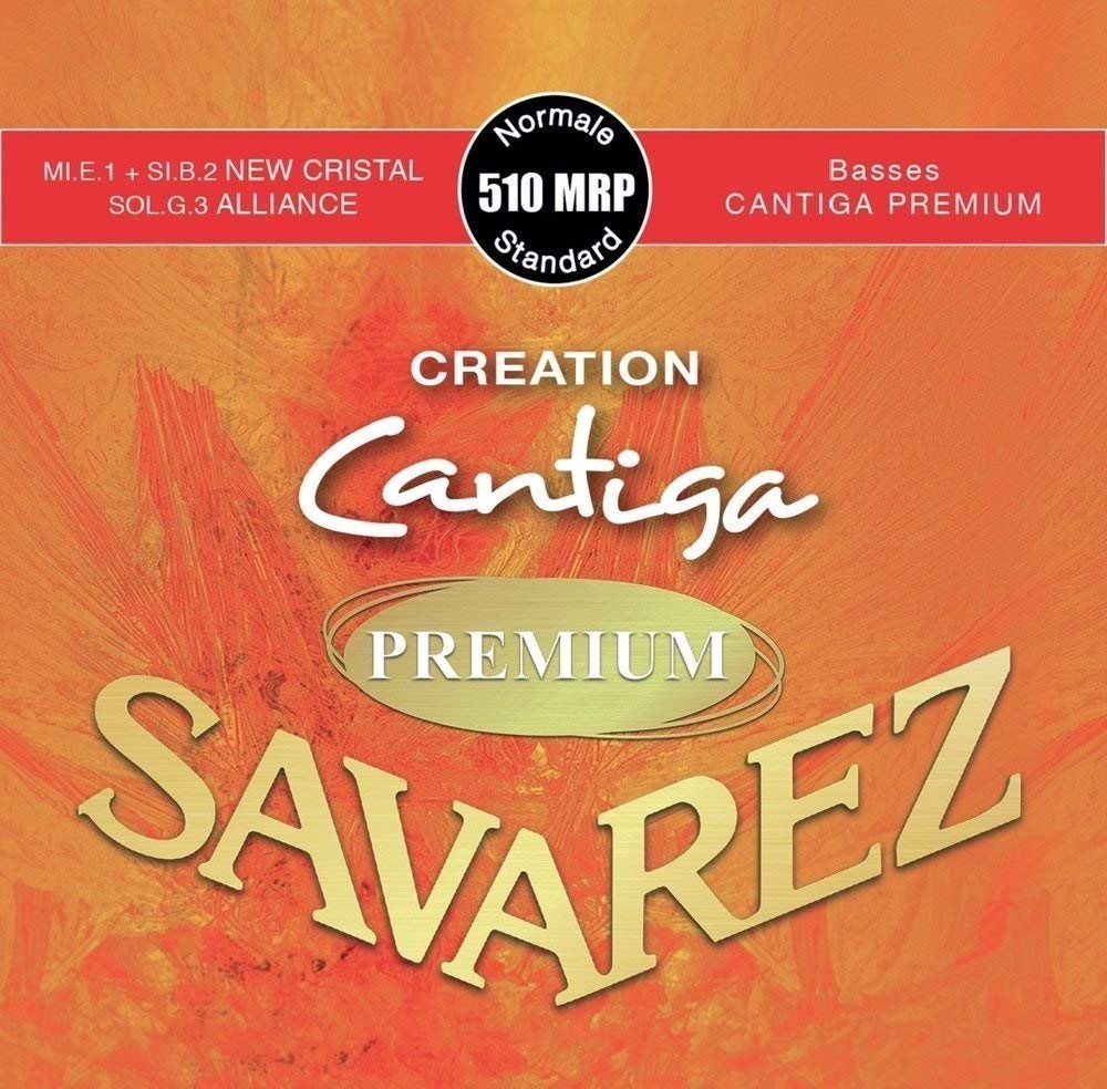 Savarez Cr  ation Cantiga Premium Standard Classical Guitar Strings Set (STSAV51-50490)