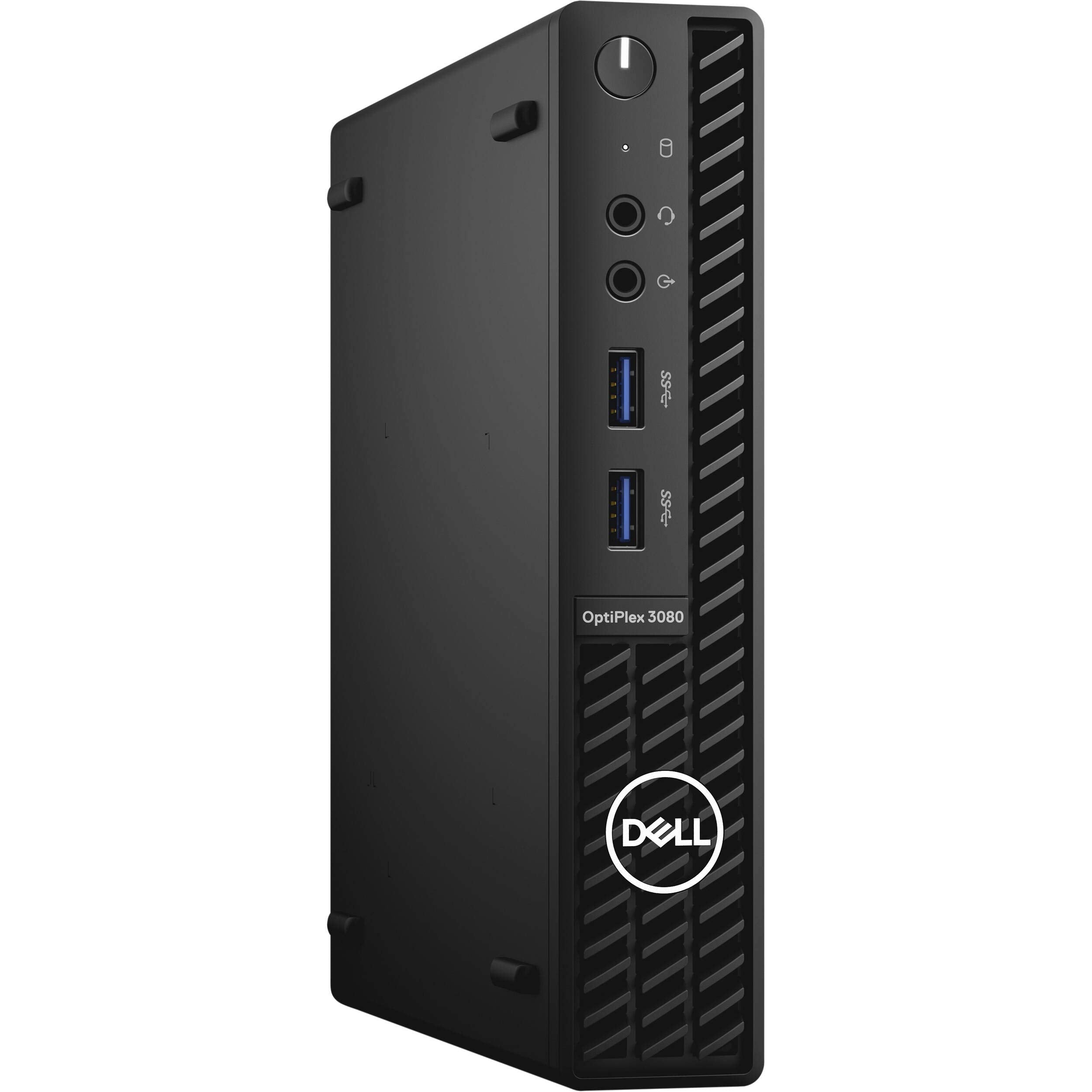 Dell OptiPlex 3000 3080 Desktop Computer - Intel Core i3 10th Gen i3-10100T Quad-core (4 Core) 3GHz - 8GB RAM DDR4 SDRAM - 256GB