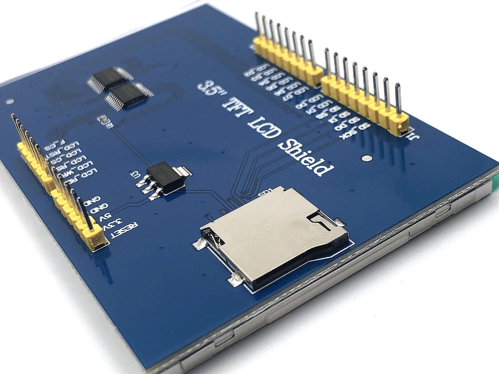 Fainwan 3.5'' Ips Tft Lcd Display Ili9486/Ili9488 480X320 36 Pins Touch Digitizer Module With Sd Card Socket Pcb Compatible With
