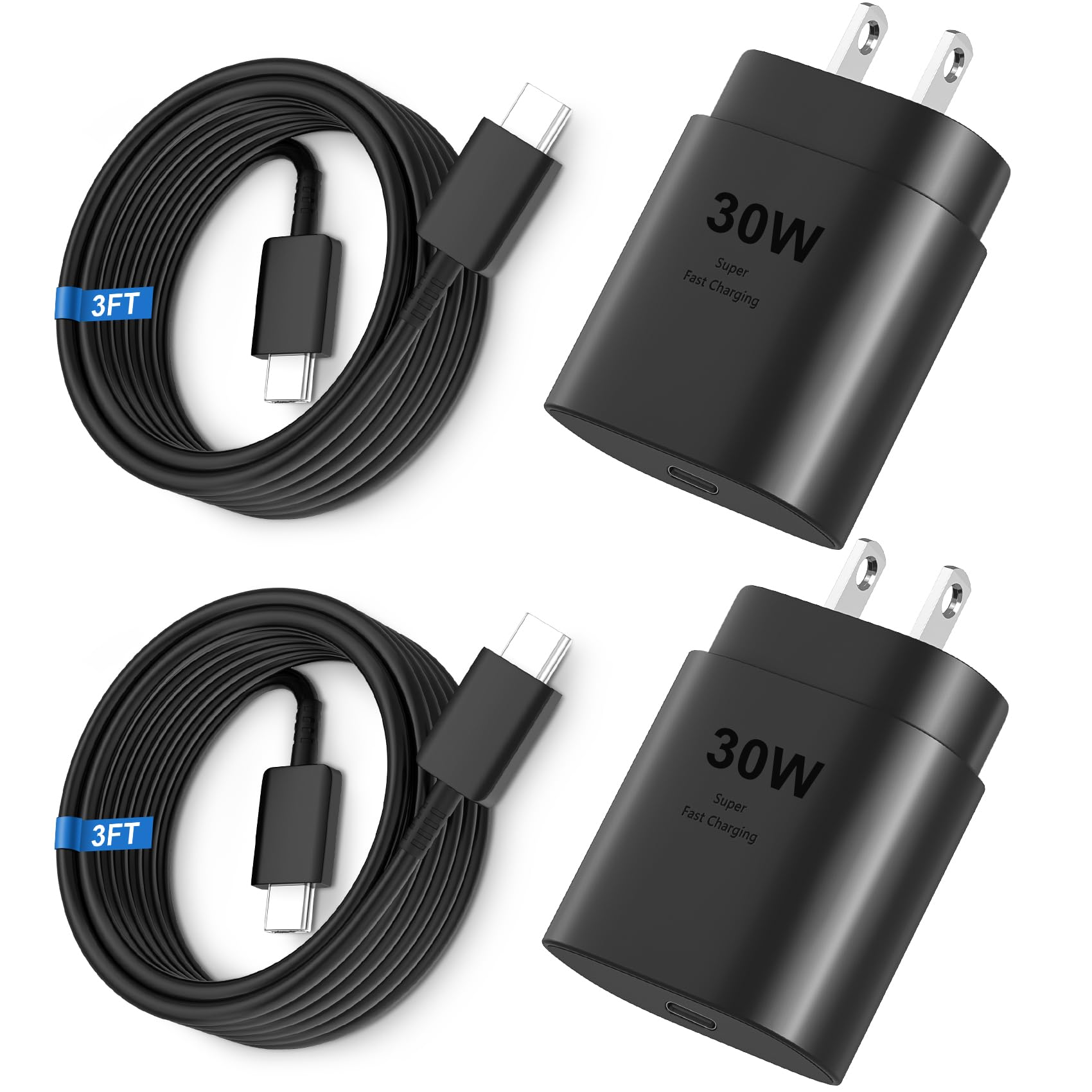 iPhone 17 16 15 Pro Max Charger 30W Type C Chargers USB C Fast Charger Block iPhone 17 Chargers Fast Charging with 10FT C Chargi