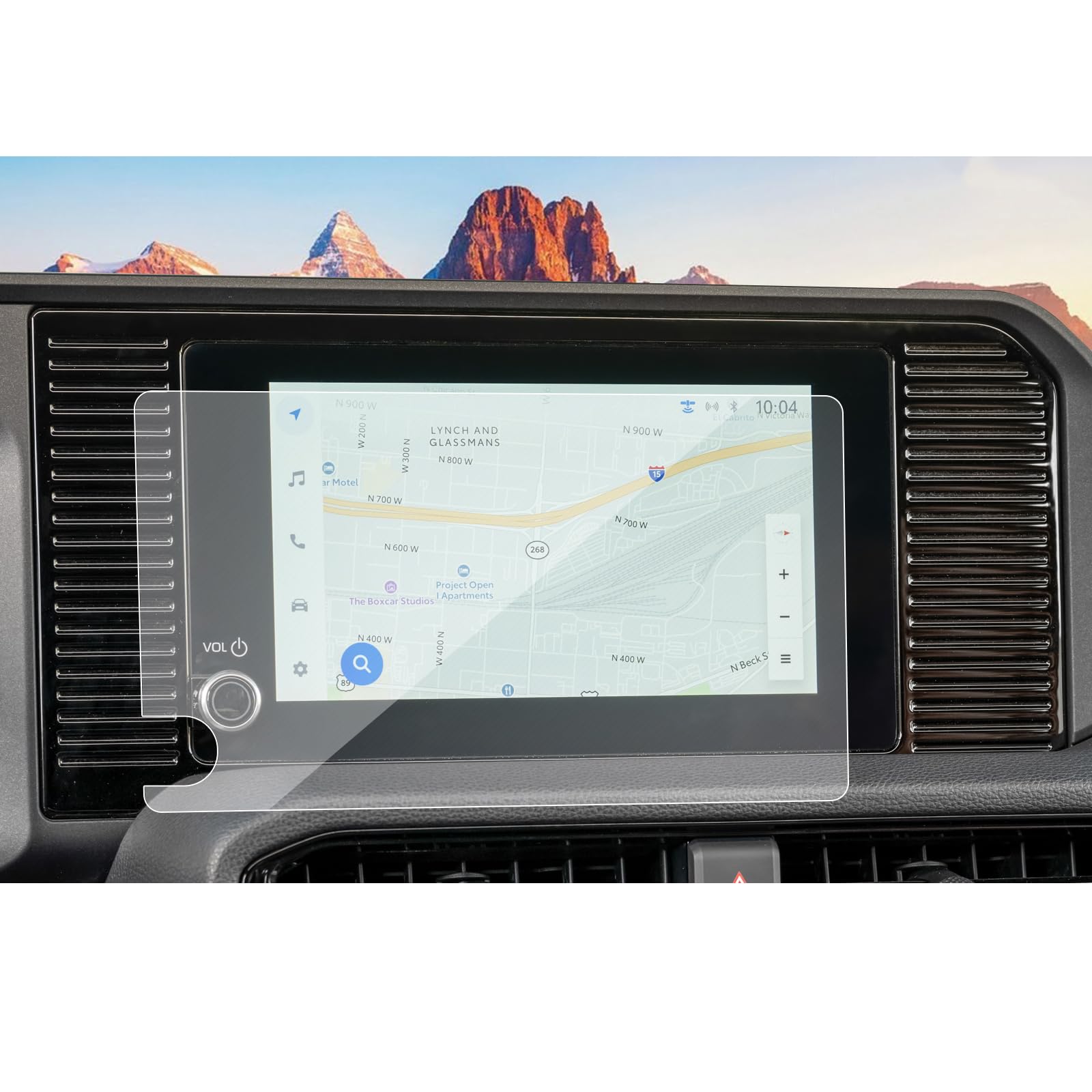 Sxcy For 2024 Toyota Land Cruiser 1958 Accessories For 2024 Toyota Land Cruiser Screen Protector 8 Inch For 2024 Land Cruiser Radio Display Touch Screen Protector(Glass 9H)