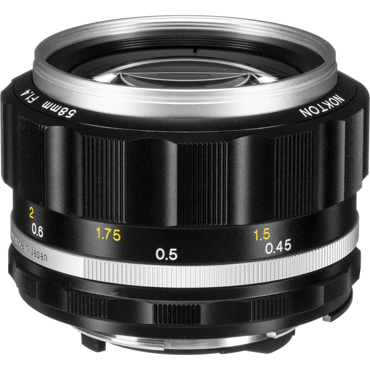 Voigtlander Nokton 58Mm F/1.4 Sl Ii S Ai S Lens, Silver