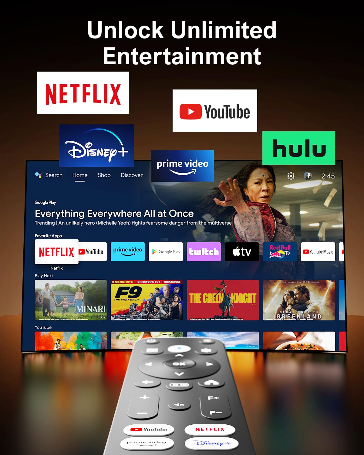 Ultimea Projector With Wifi And Bluetooth 5.3, Smart Home Theater Projector 4K Decoding Android Tv 11.0 With Netflix, Outdoor Mo