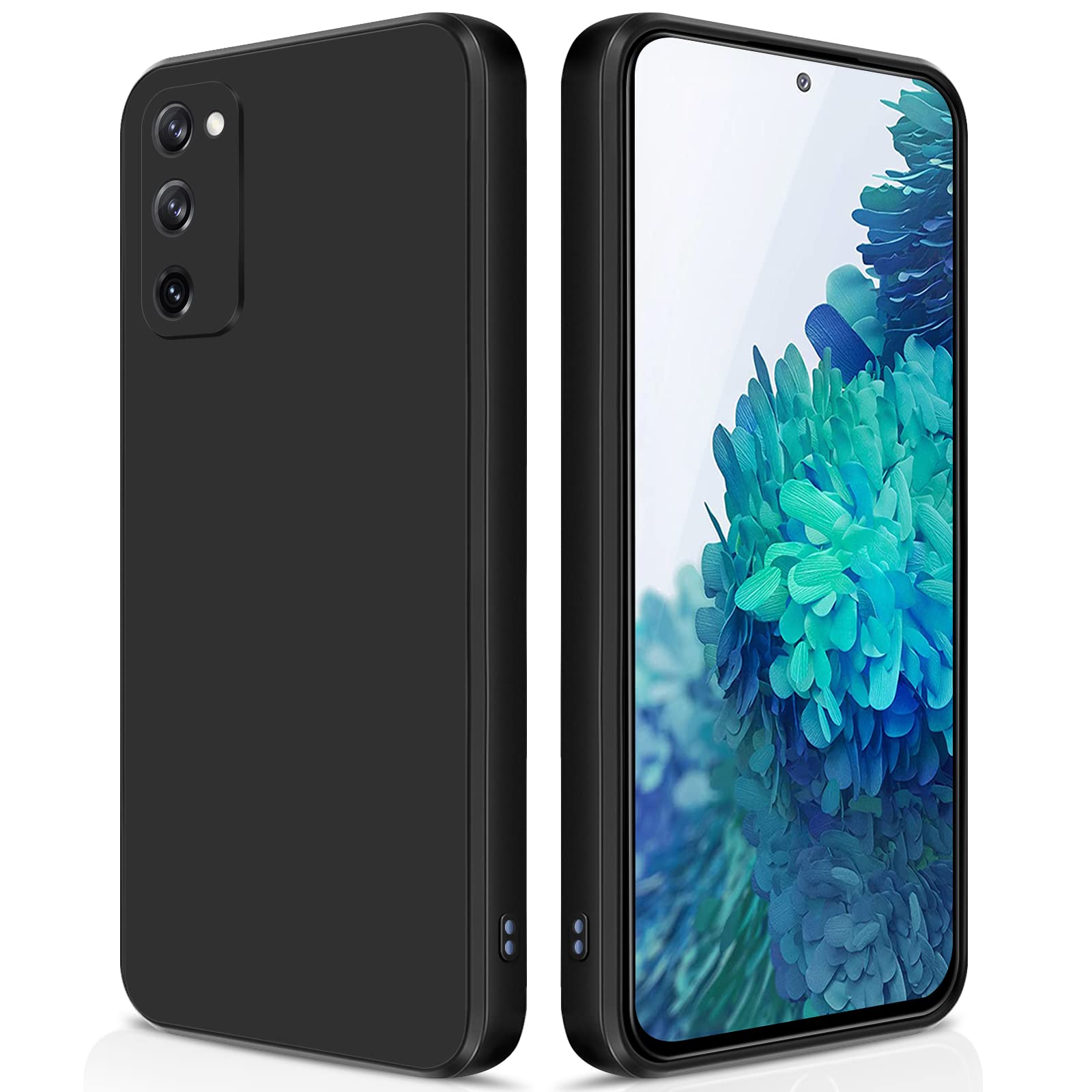 Giiyoon Silicone Case Compatible With Samsung Galaxy S20 Fe, Full Body Silky Soft Touch Phone Case With Camera Protection, Shock