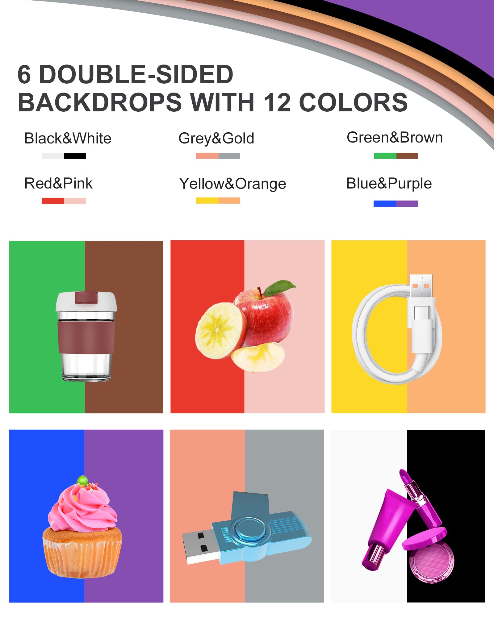 Puluz Mini Photo Studio Light Box, Photo Shooting Tent Kit, Portable Folding Photography Light Tent With Cri >95 96Pcs Led Light