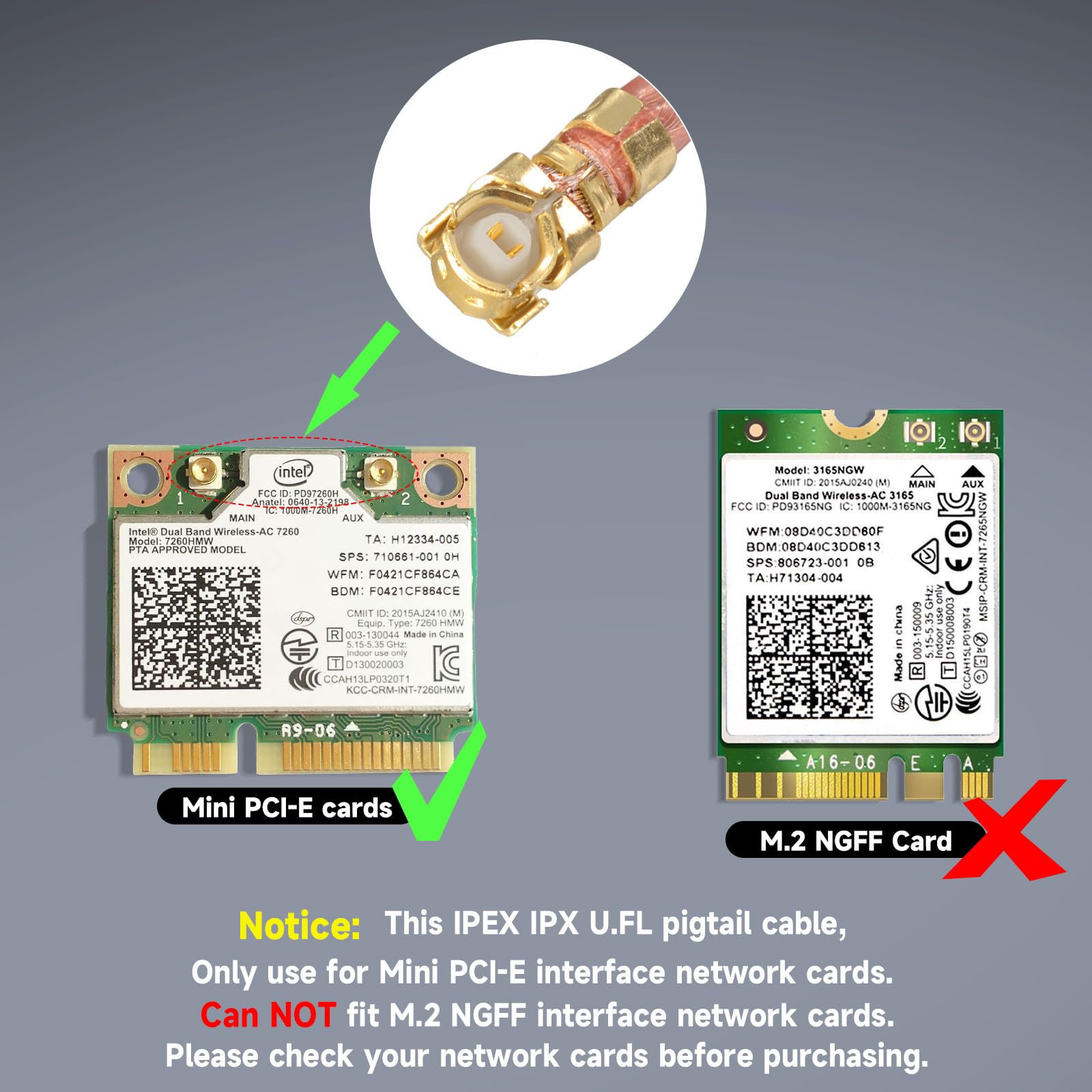 Bingfu Dual Band Wifi 24Ghz 5Ghz 58Ghz 8Dbi Rp Sma Male Antenna 30Cm 12 Inch Rg178 Ufl Ipx Ipex To Rp Sma Female Cable 2 Pack Fo