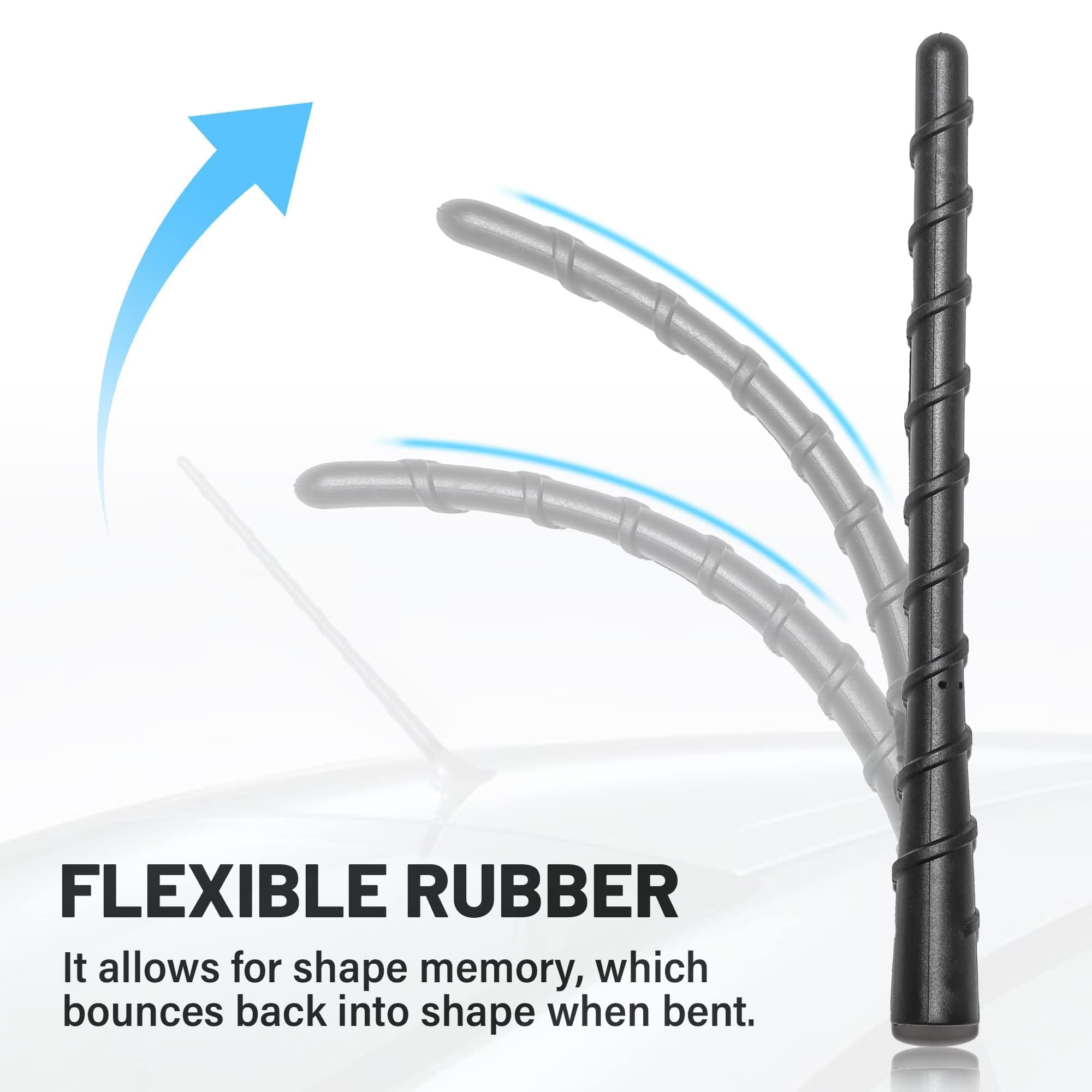 Anina 7    Antenna Mast For 2011 2022 Jeep Grand Cherokee,Renegade,Compass,Chrysler 200, Fiat 500 Fm Am Radio Aerial 5091100Aa 6