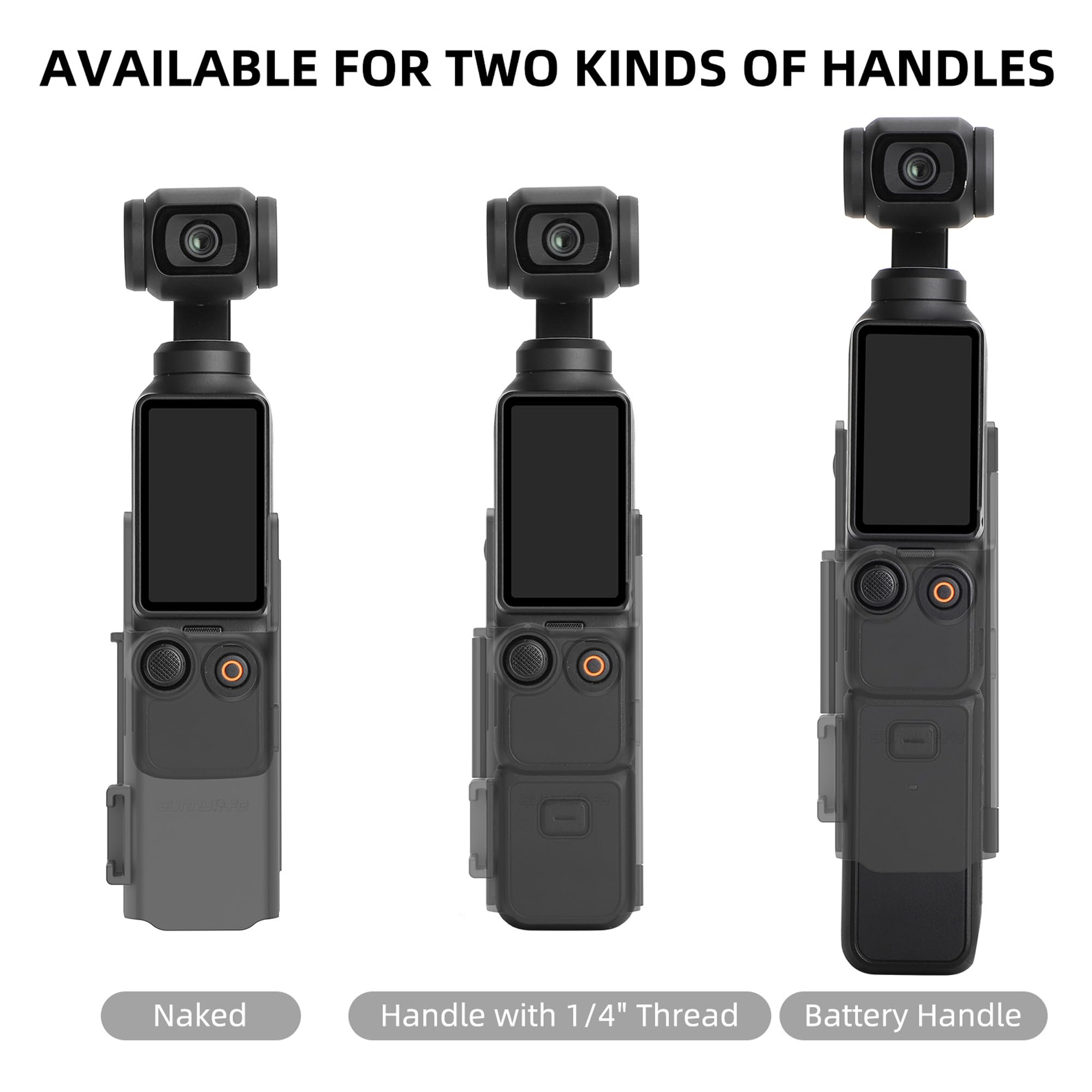 Woenjo Pocket 3 Expansion Adapter For Dji Osmo Pocket 3 Creator Combo Handle Accessories Cold Shoe,Support Extended Mounting Bra