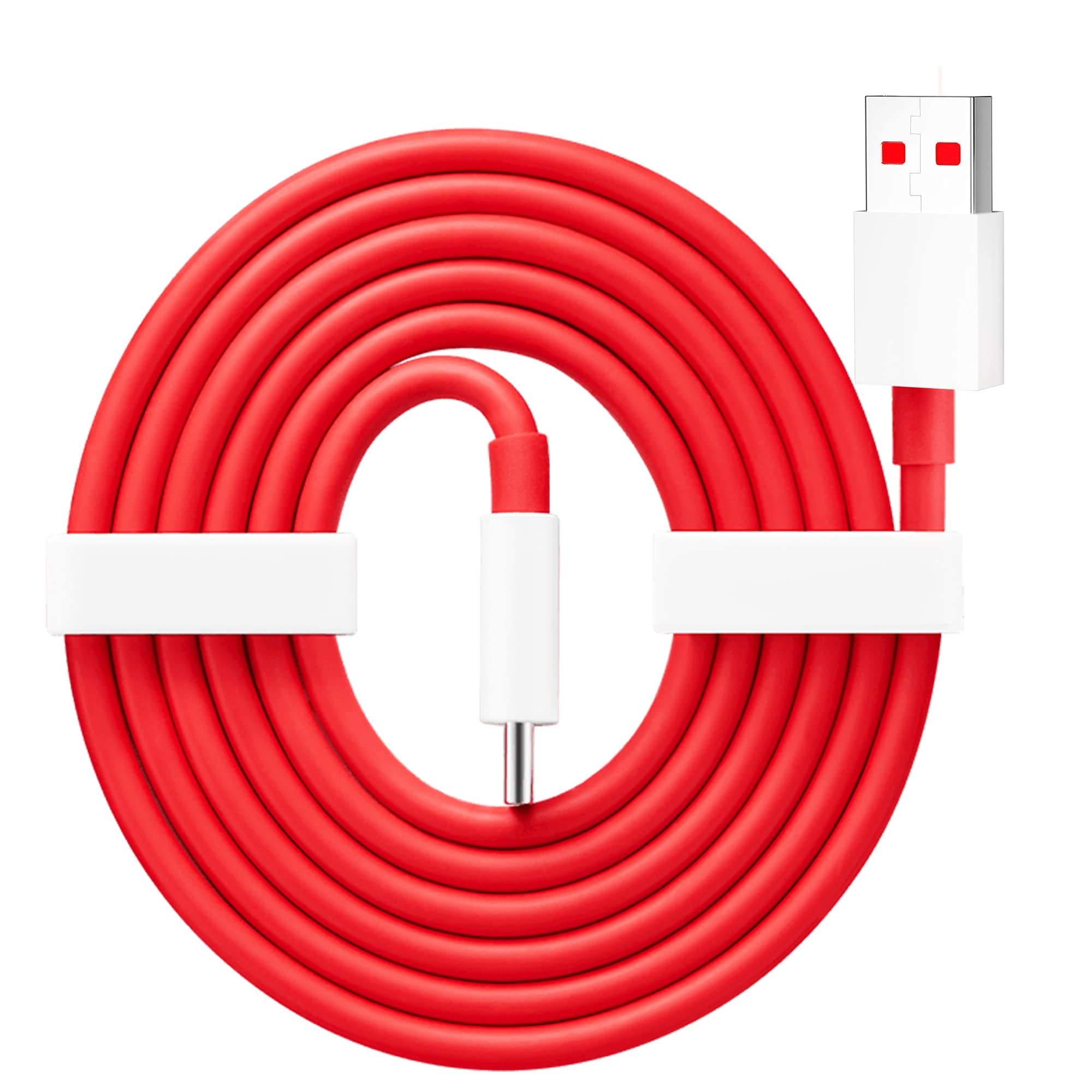 CEDO 65W OnePlus Dash Warp Charge Cable, USB A to Type C Data Sync Fast Charging Cable Compatible with One Plus 3 /3T /5 /5T /6